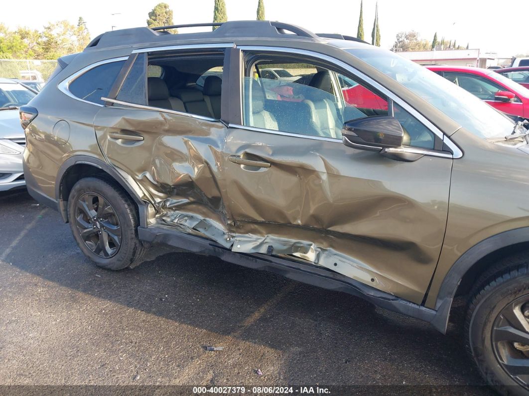 2021 Subaru Outback Onyx Edition Xt Green vin: 4S4BTGLD0M3219743