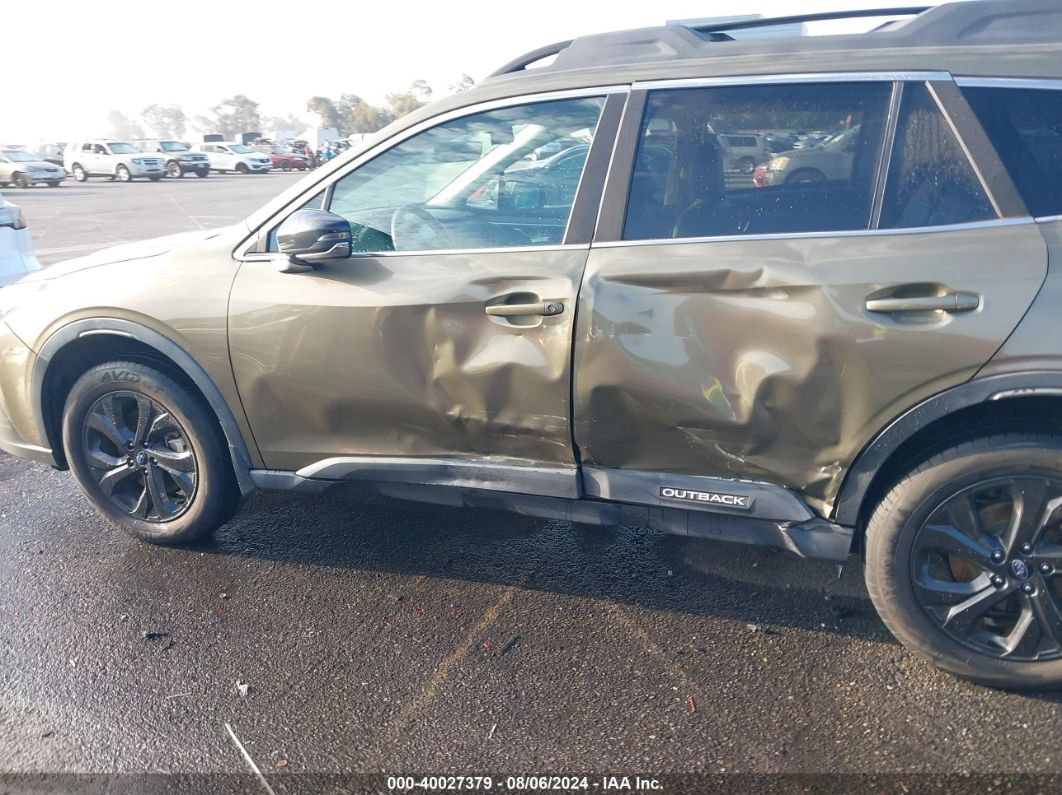 2021 Subaru Outback Onyx Edition Xt Green vin: 4S4BTGLD0M3219743