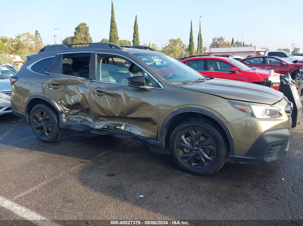 2021 Subaru Outback Onyx Edition Xt Green vin: 4S4BTGLD0M3219743