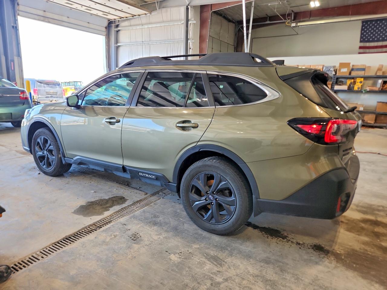 2021 Subaru Outback Onyx Edition Xt Green vin: 4S4BTGLD7M3119221