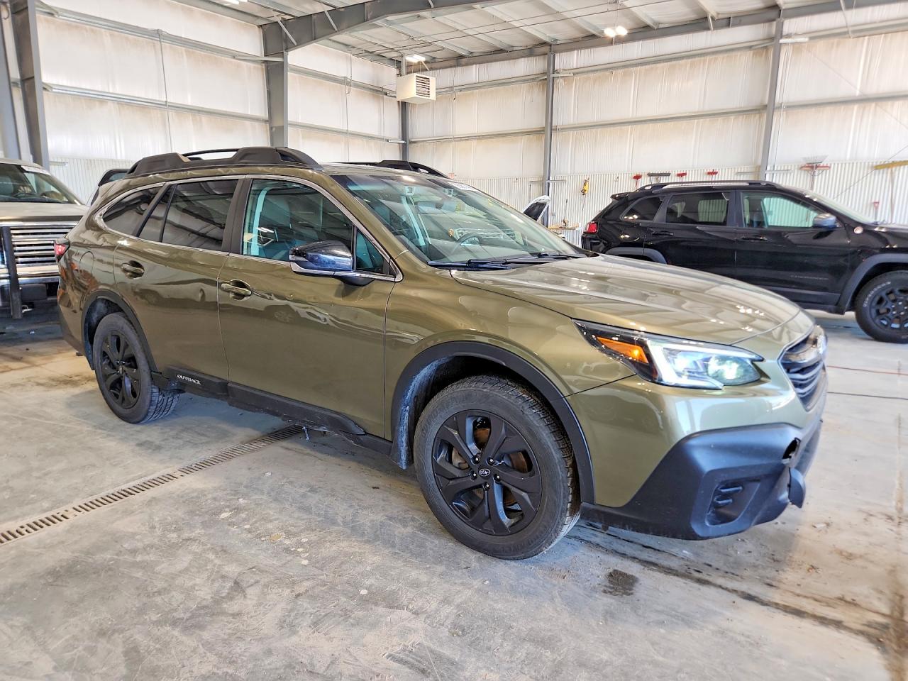 2021 Subaru Outback Onyx Edition Xt Green vin: 4S4BTGLD7M3119221