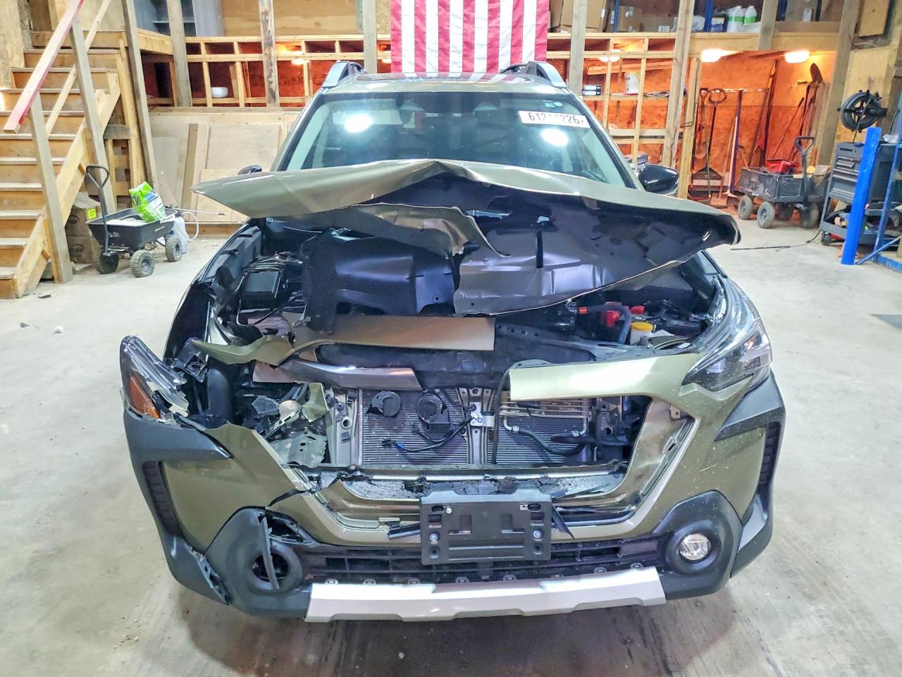 2025 Subaru Outback Limited Xt Green vin: 4S4BTGND2S3183967
