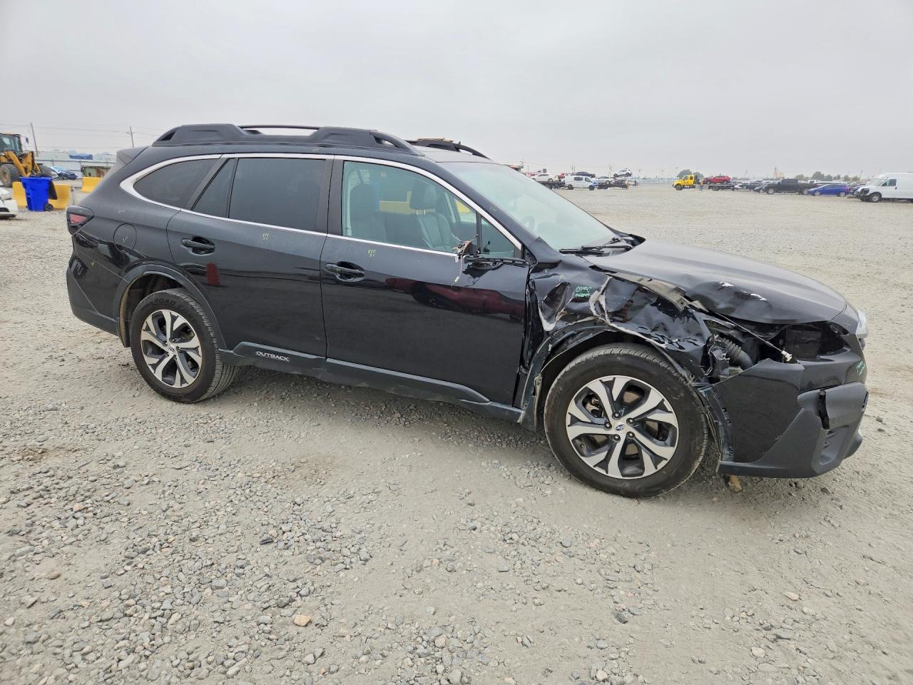 2020 Subaru Outback Limited Xt Черный vin: 4S4BTGND3L3110754