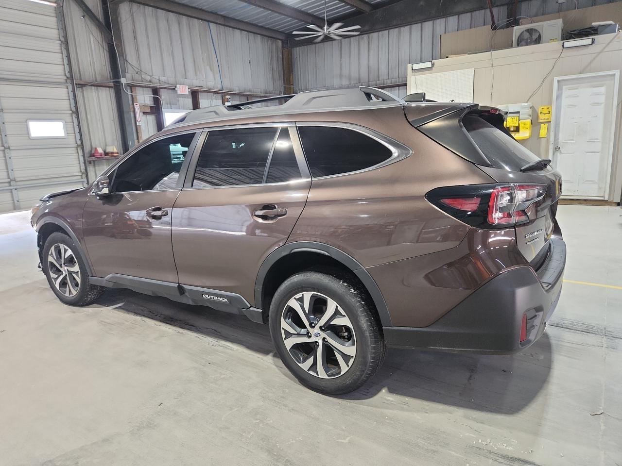 2022 Subaru Outback Limited Xt Brown vin: 4S4BTGND3N3131803