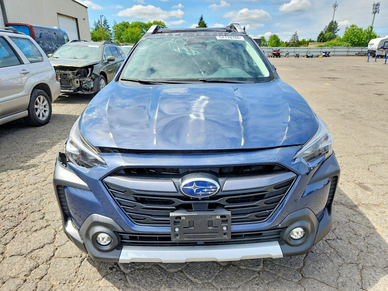 2024 Subaru Outback Touring Blue vin: 4S4BTGPD5R3178463