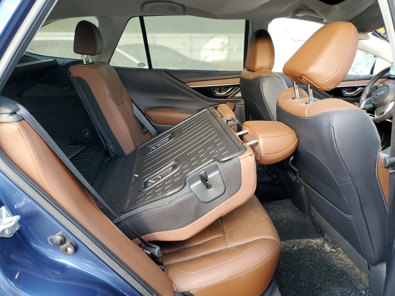 2022 Subaru Outback Touring Blue vin: 4S4BTGPD6N3101806