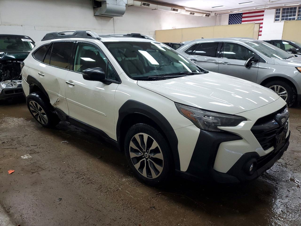 2023 Subaru Outback Touring White vin: 4S4BTGPD6P3155075