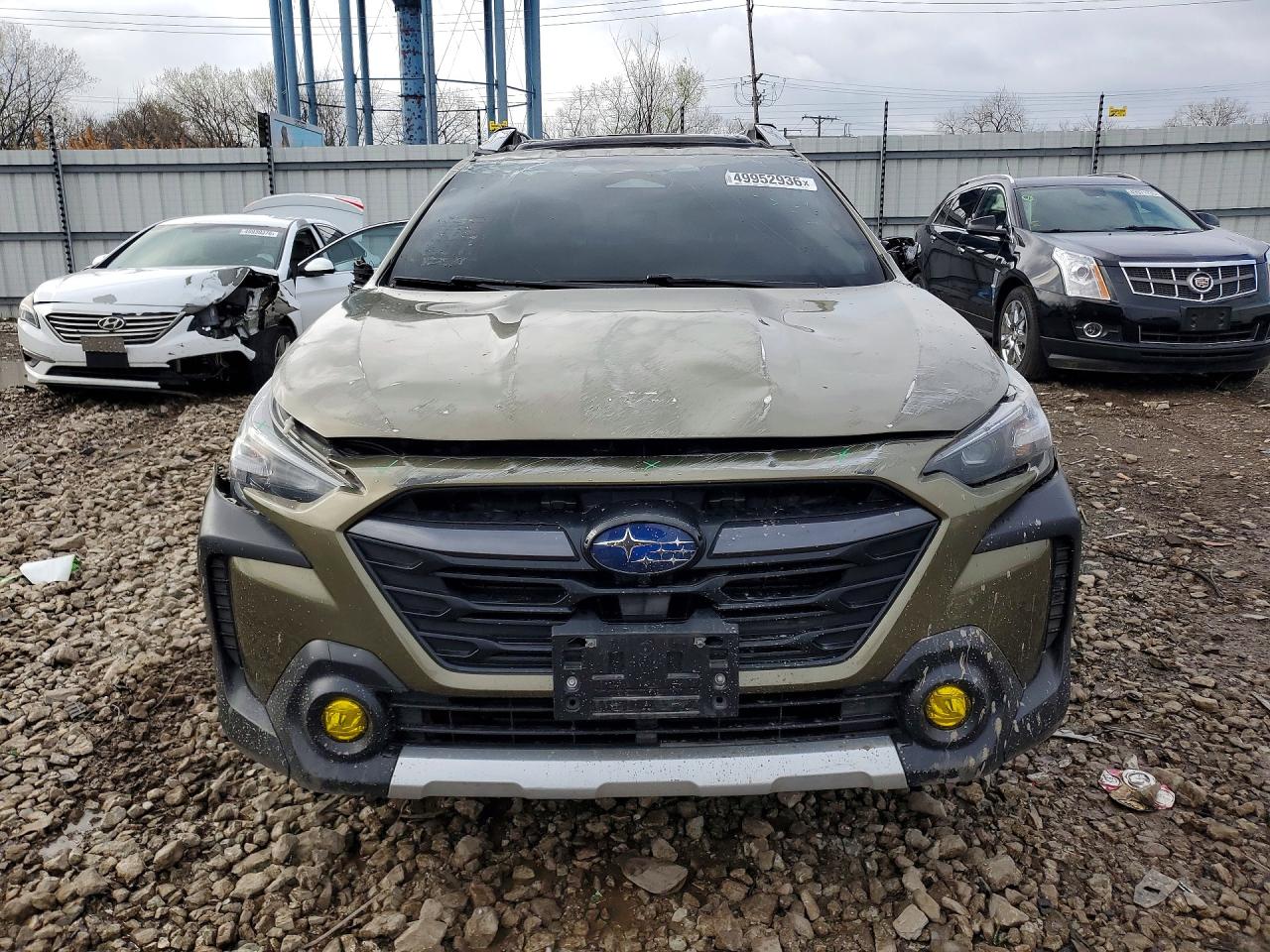 2023 Subaru Outback Touring Green vin: 4S4BTGPD9P3123091