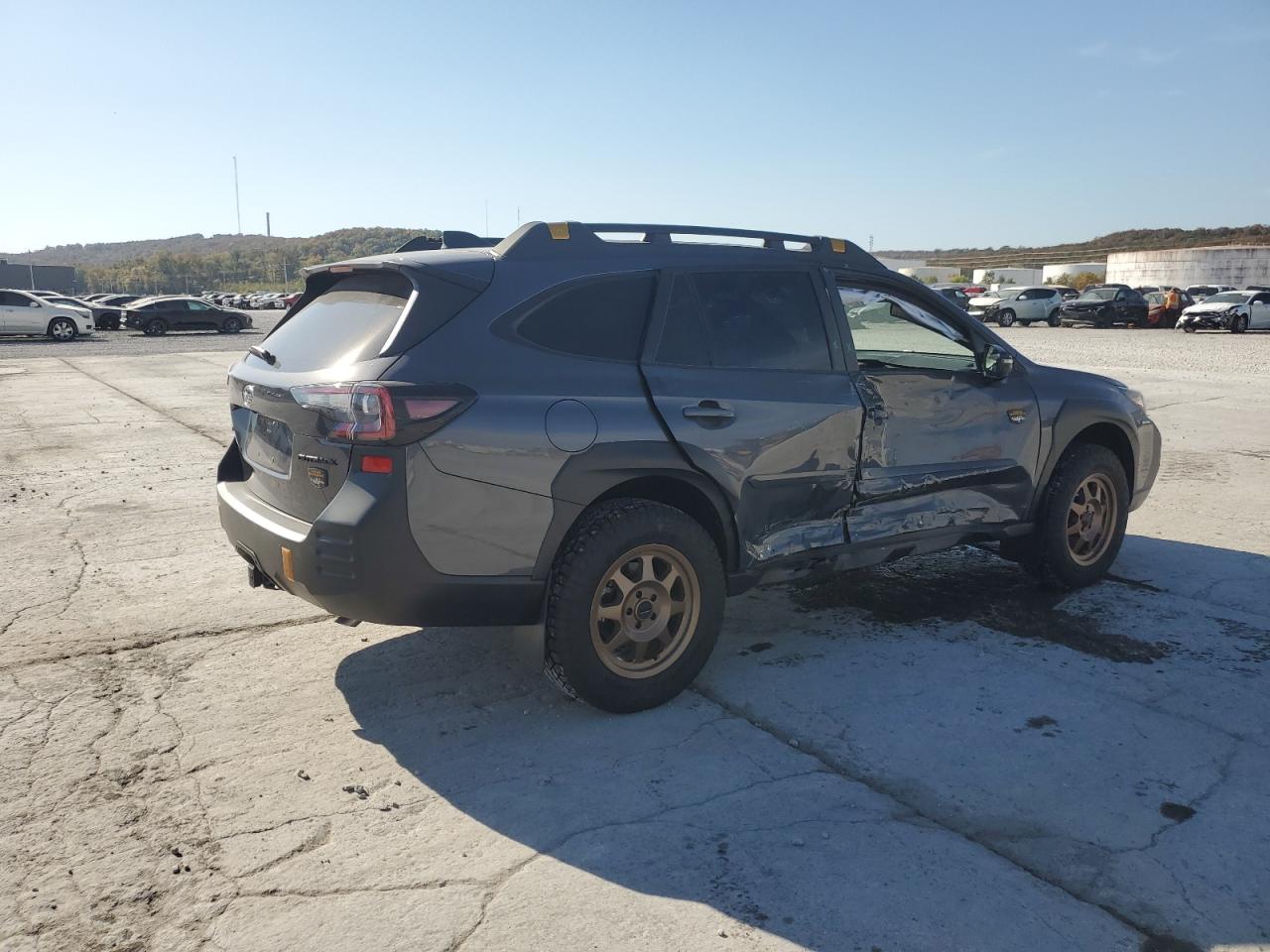2025 Subaru Outback Wilderness Gray vin: 4S4BTGSD2S3244254