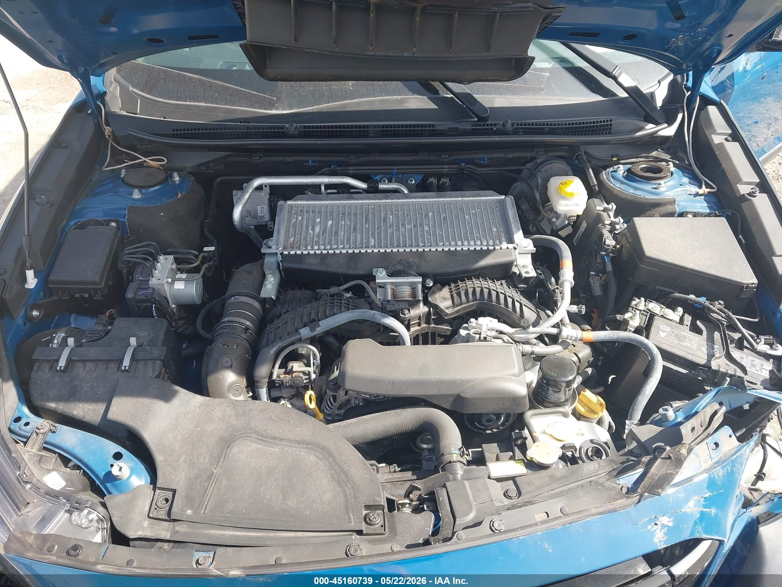 2023 Subaru Outback Wilderness Синий vin: 4S4BTGUD1P3192331