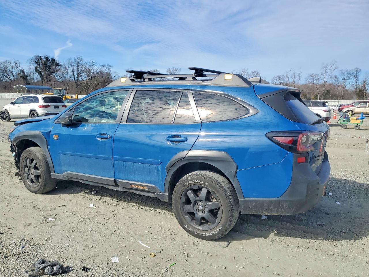 2023 Subaru Outback Wilderness Blue vin: 4S4BTGUD1P3218717