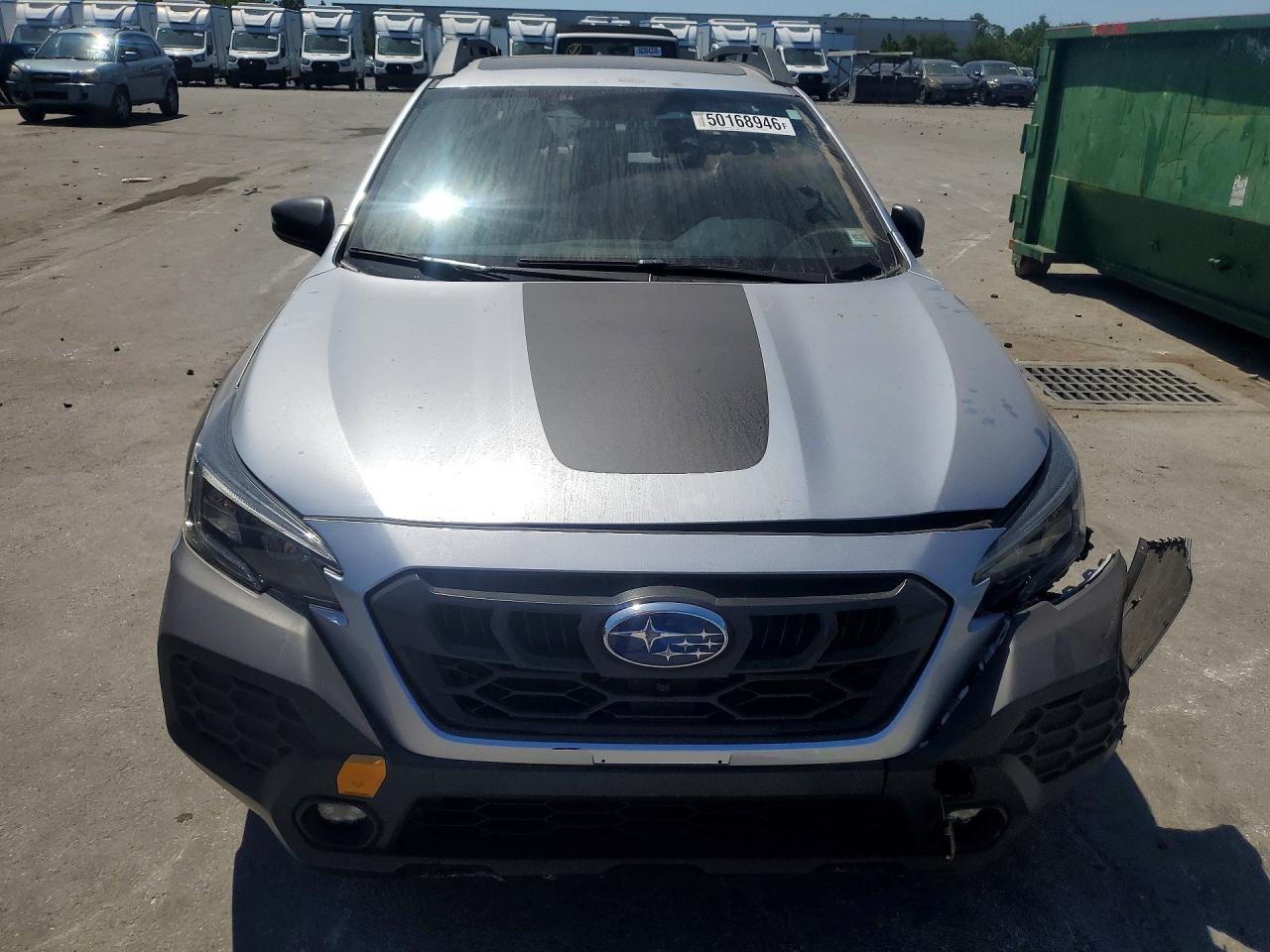 2024 Subaru Outback Wilderness Silver vin: 4S4BTGUD1R3145089