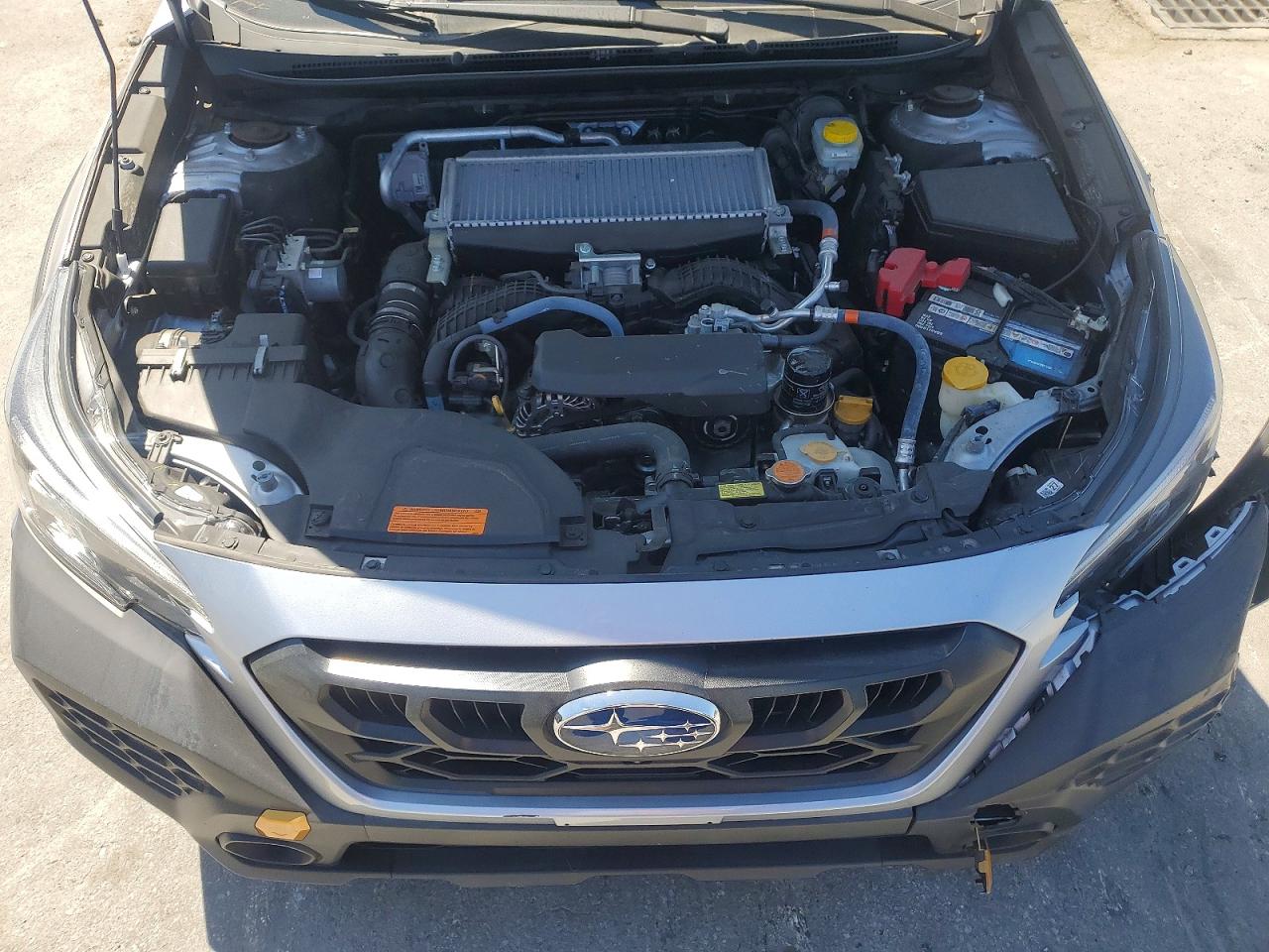 2024 Subaru Outback Wilderness Silver vin: 4S4BTGUD1R3145089