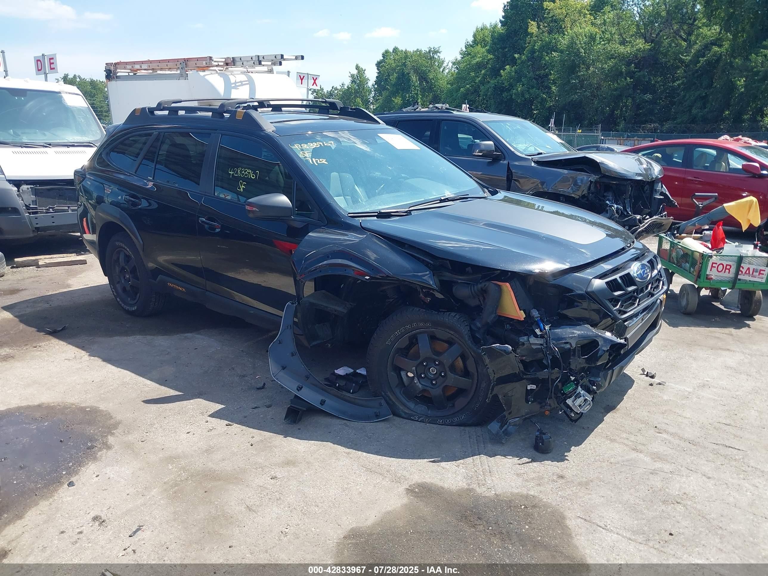 2024 Subaru Outback Wilderness Black vin: 4S4BTGUD1R3180621