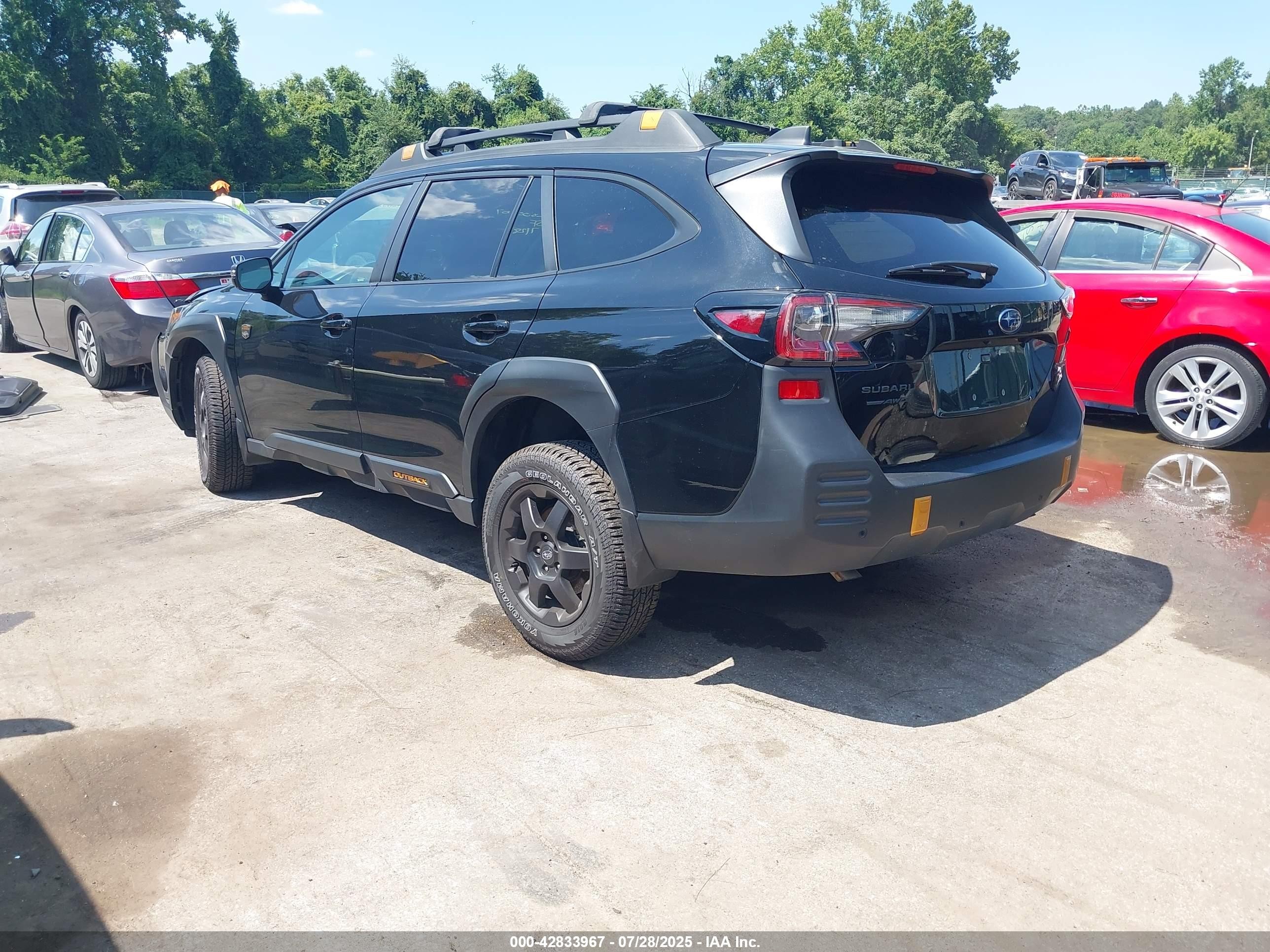 2024 Subaru Outback Wilderness Black vin: 4S4BTGUD1R3180621