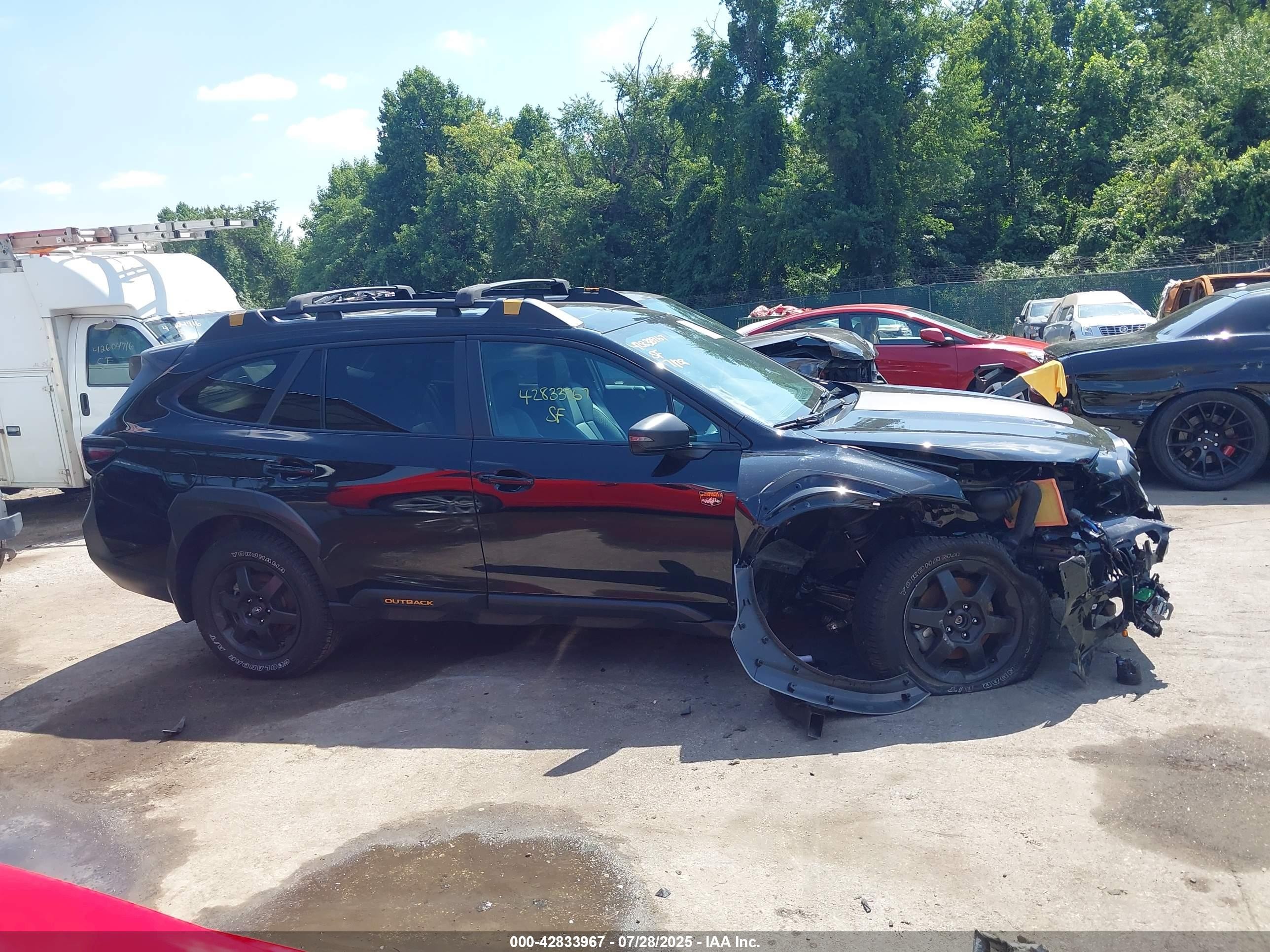 2024 Subaru Outback Wilderness Black vin: 4S4BTGUD1R3180621