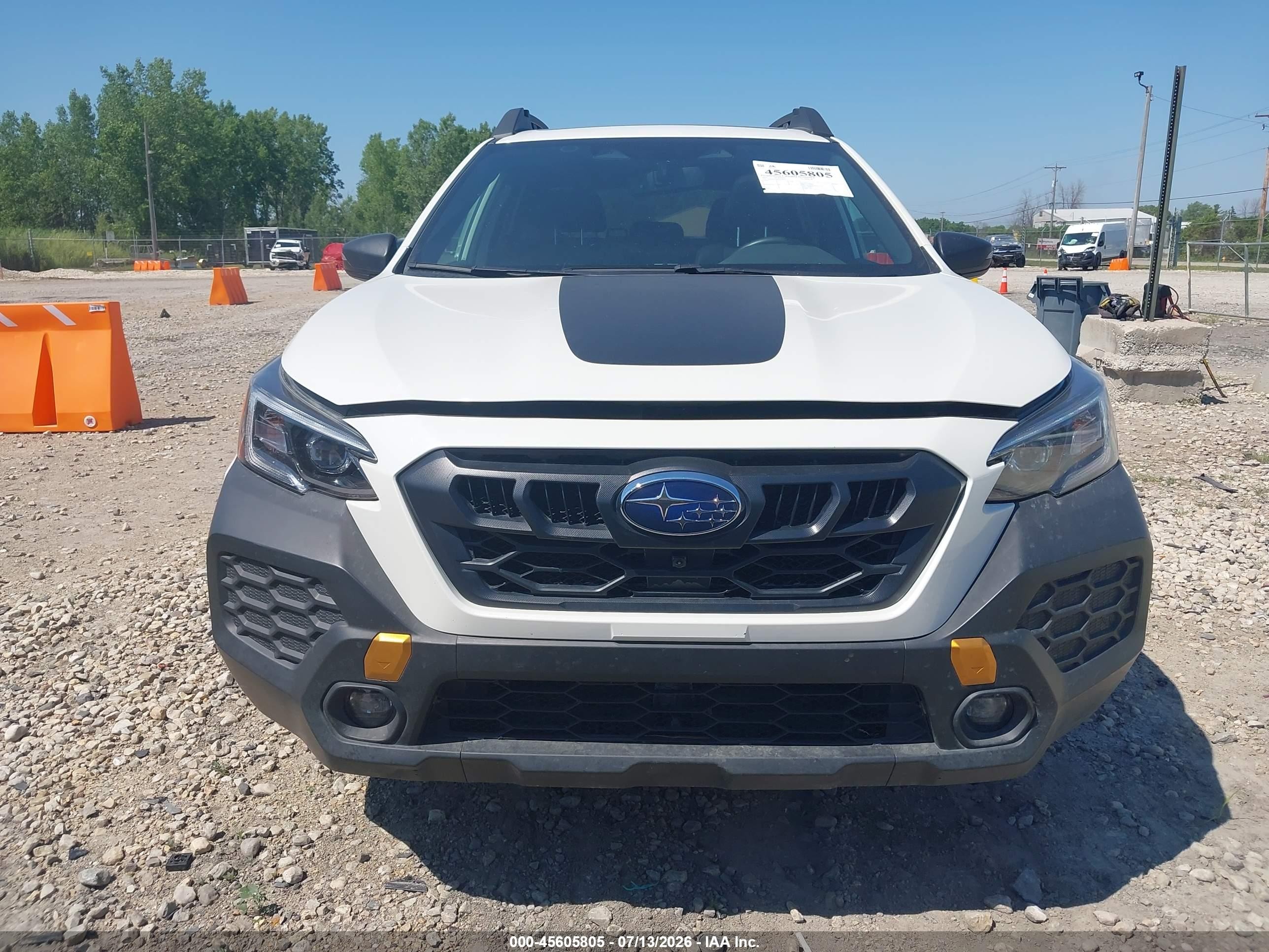 2025 Subaru Outback Wilderness White vin: 4S4BTGUD4S3258251