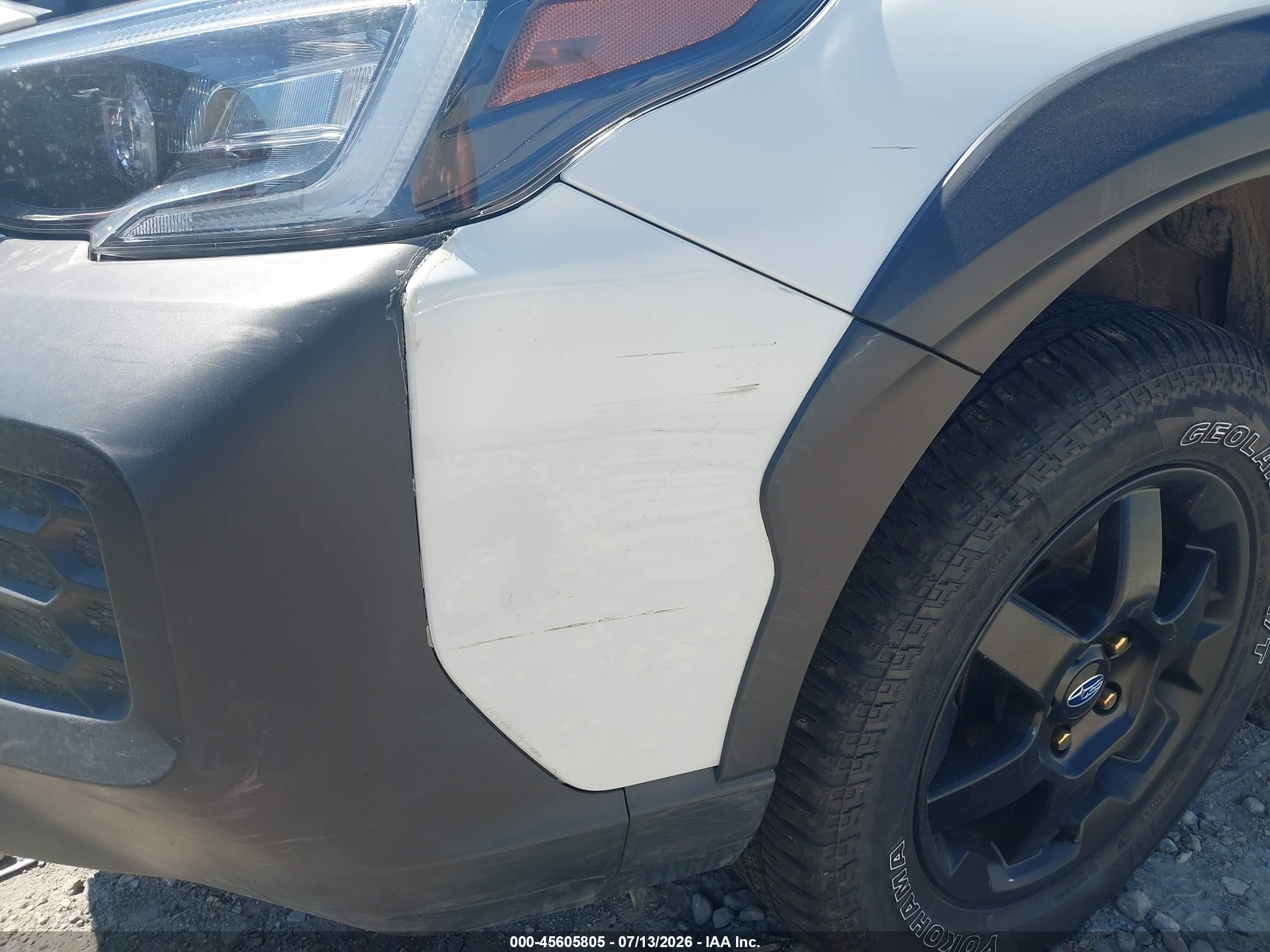 2025 Subaru Outback Wilderness White vin: 4S4BTGUD4S3258251