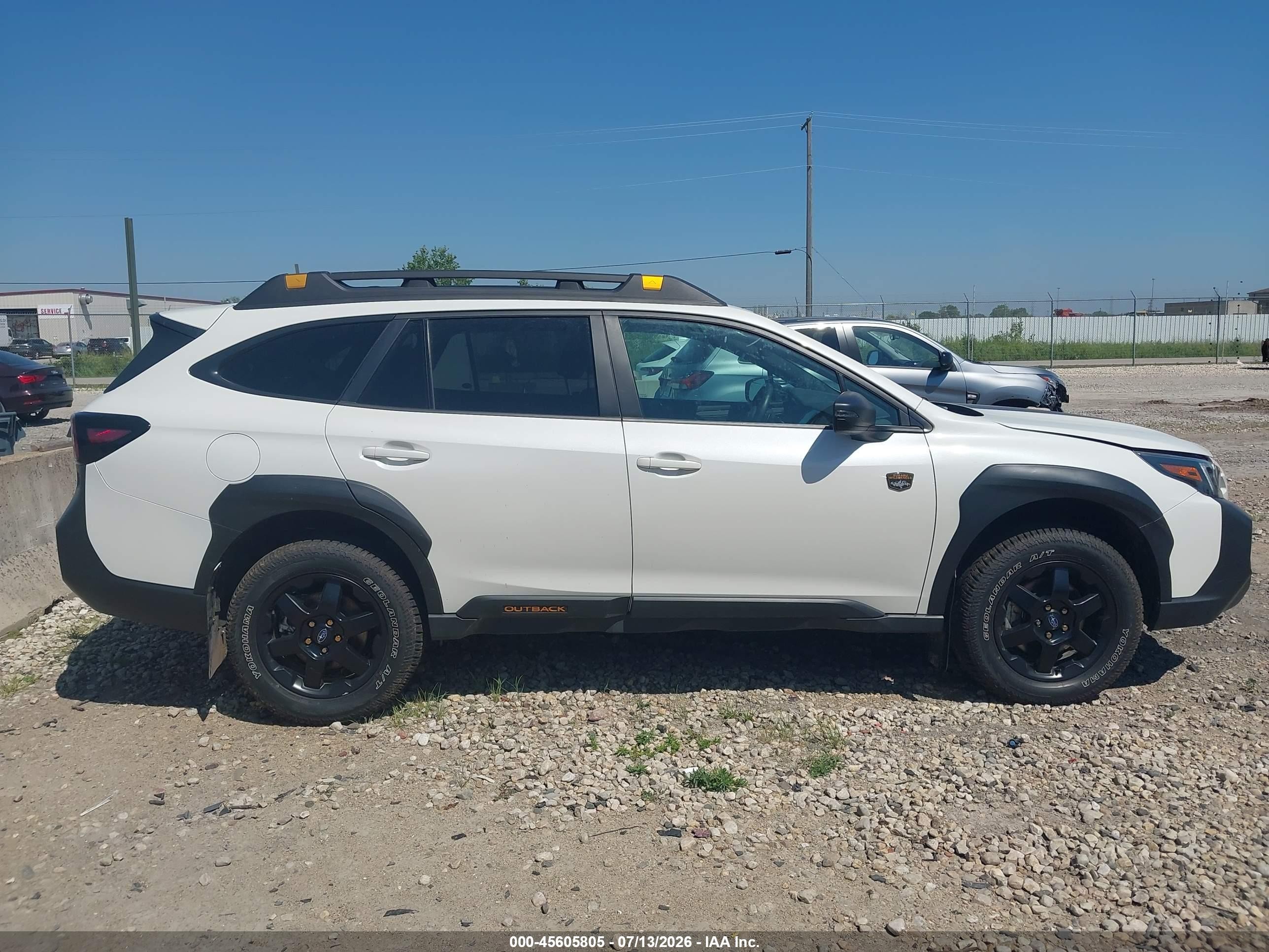 2025 Subaru Outback Wilderness White vin: 4S4BTGUD4S3258251