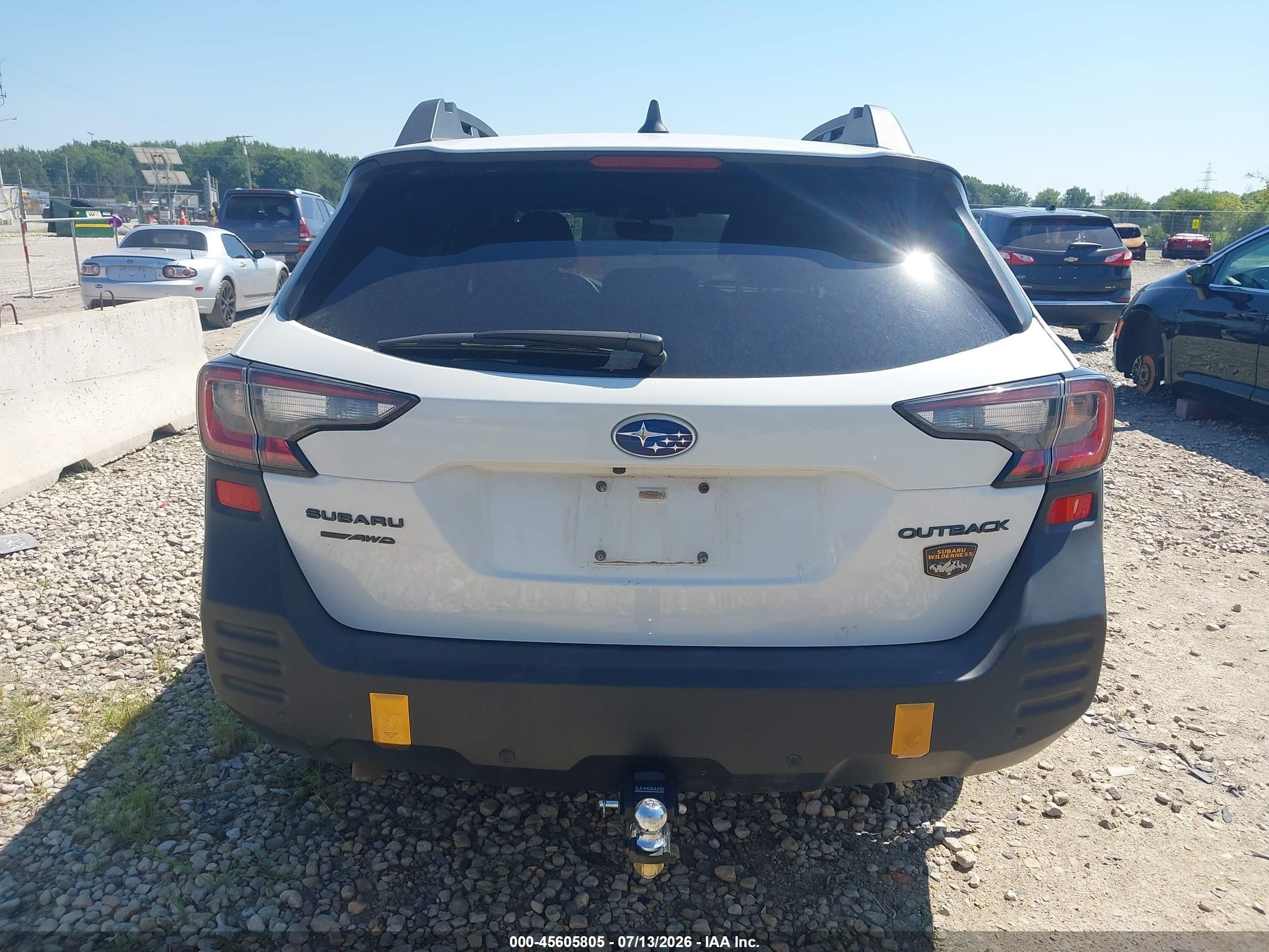 2025 Subaru Outback Wilderness White vin: 4S4BTGUD4S3258251