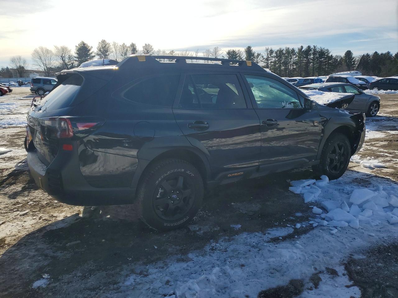 2025 Subaru Outback Wilderness Черный vin: 4S4BTGUD4S3317881
