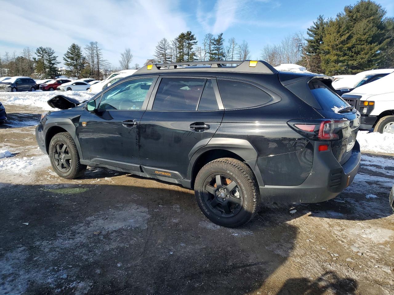 2025 Subaru Outback Wilderness Черный vin: 4S4BTGUD4S3317881
