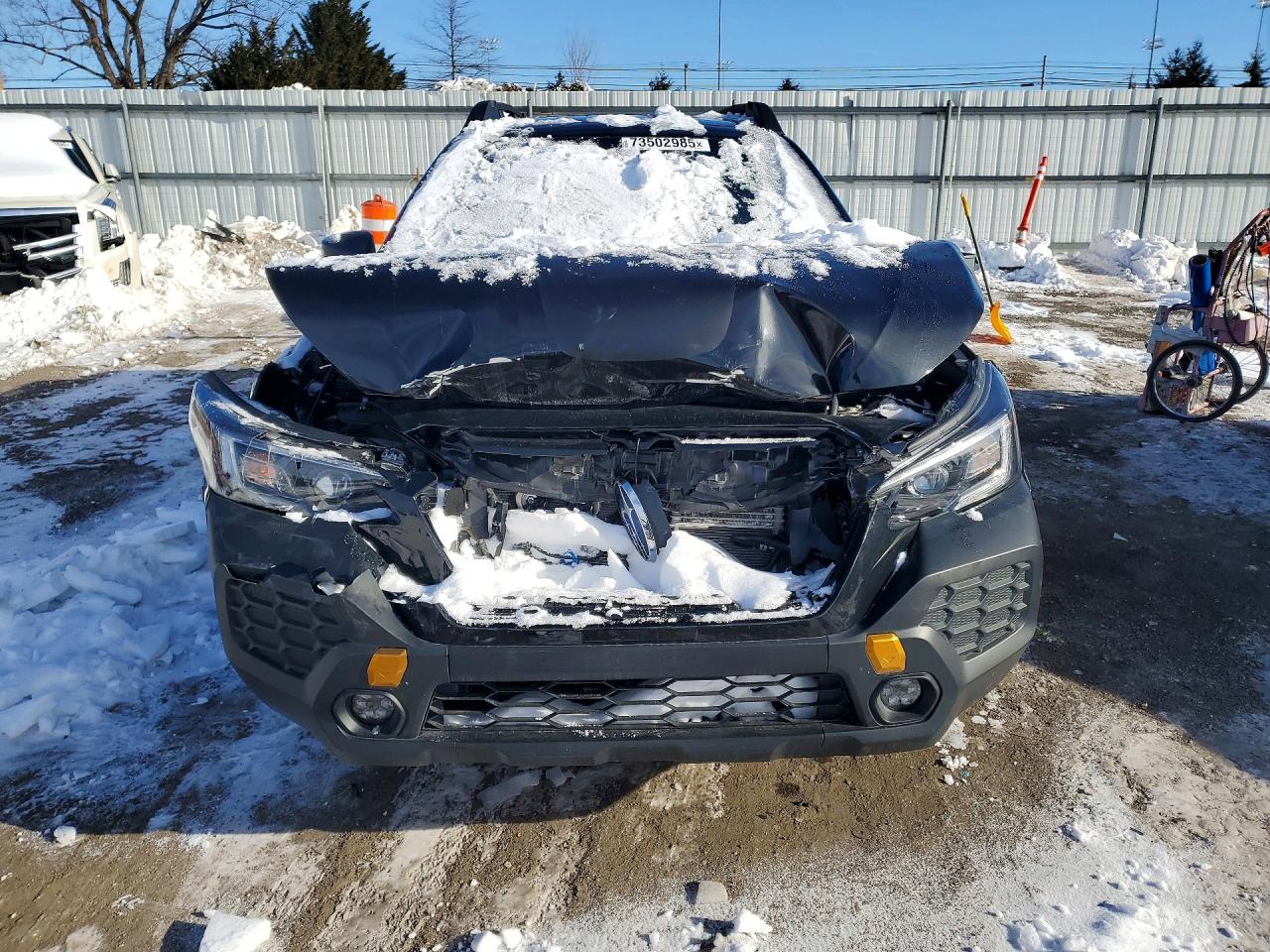 2025 Subaru Outback Wilderness Черный vin: 4S4BTGUD4S3317881