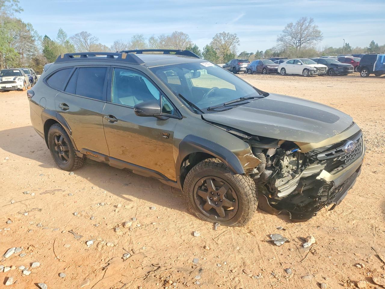 2023 Subaru Outback Wilderness Green vin: 4S4BTGUD5P3219739