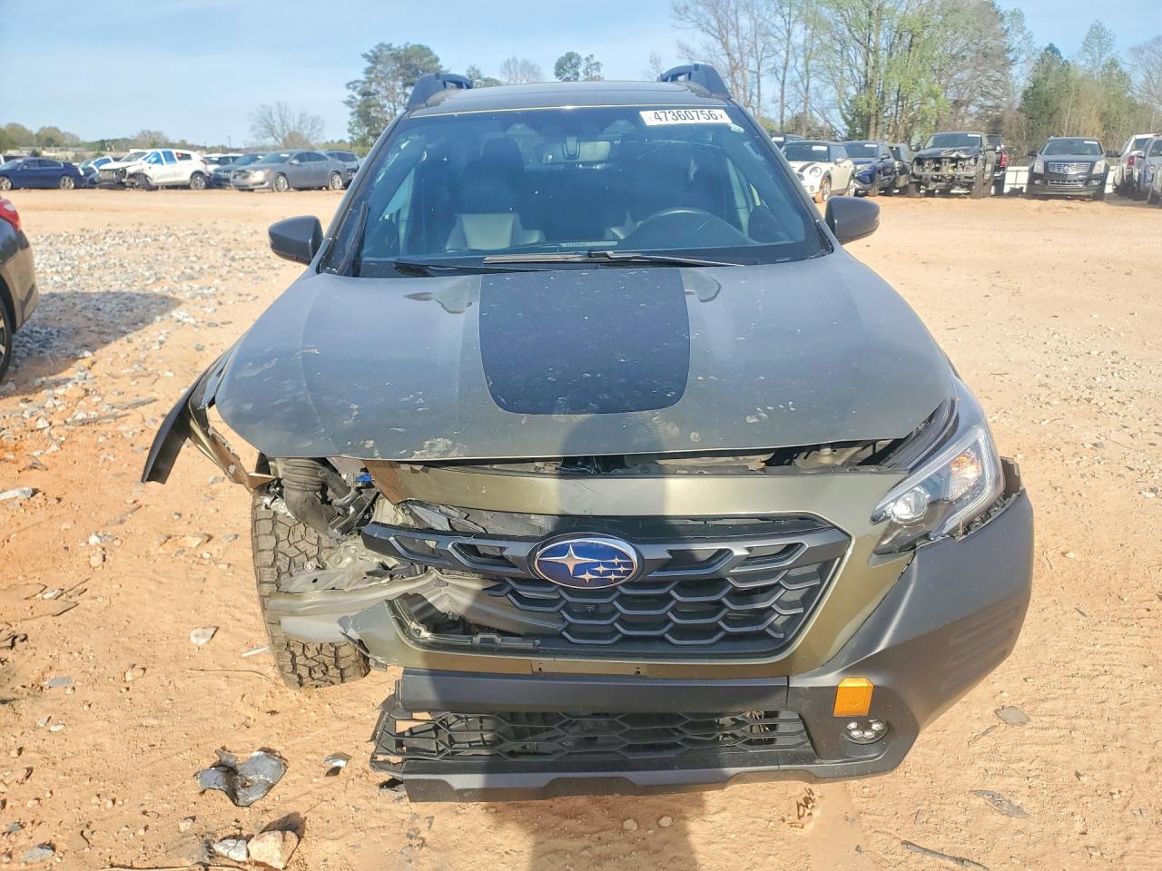2023 Subaru Outback Wilderness Green vin: 4S4BTGUD5P3219739