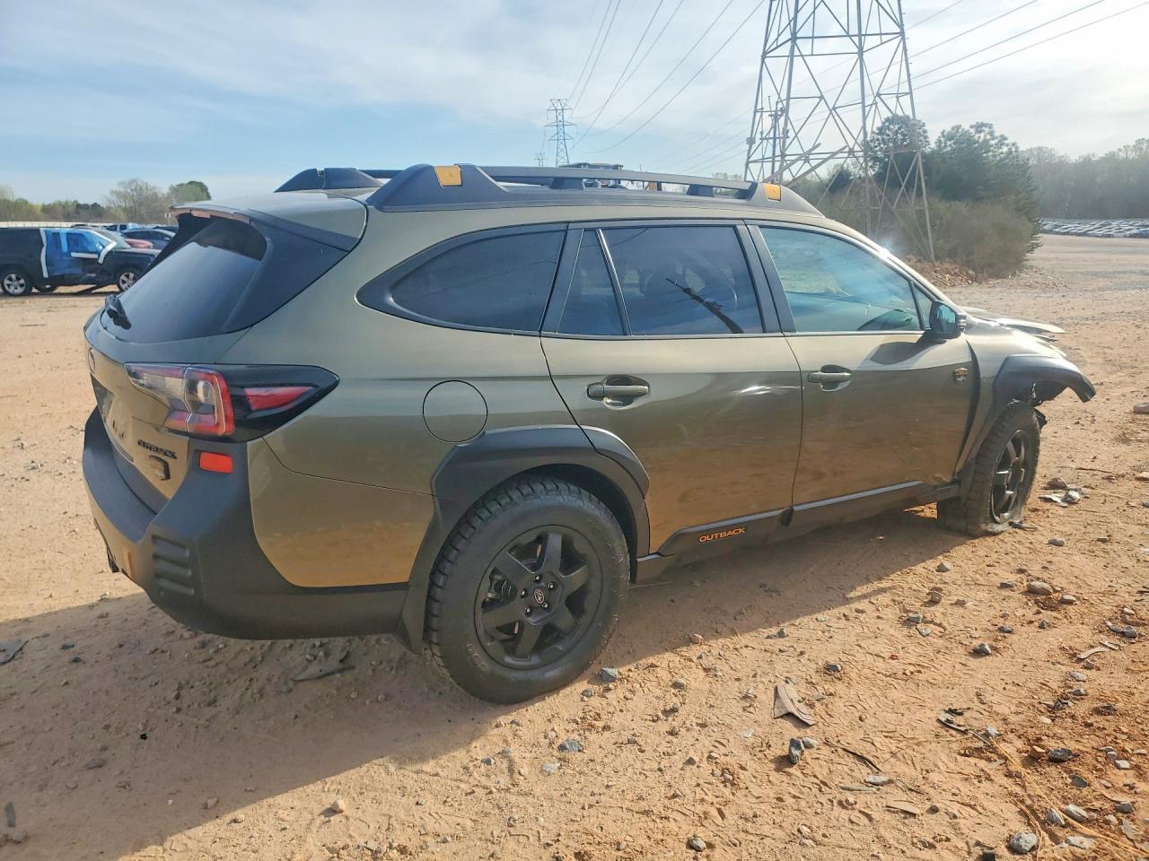 2023 Subaru Outback Wilderness Green vin: 4S4BTGUD5P3219739