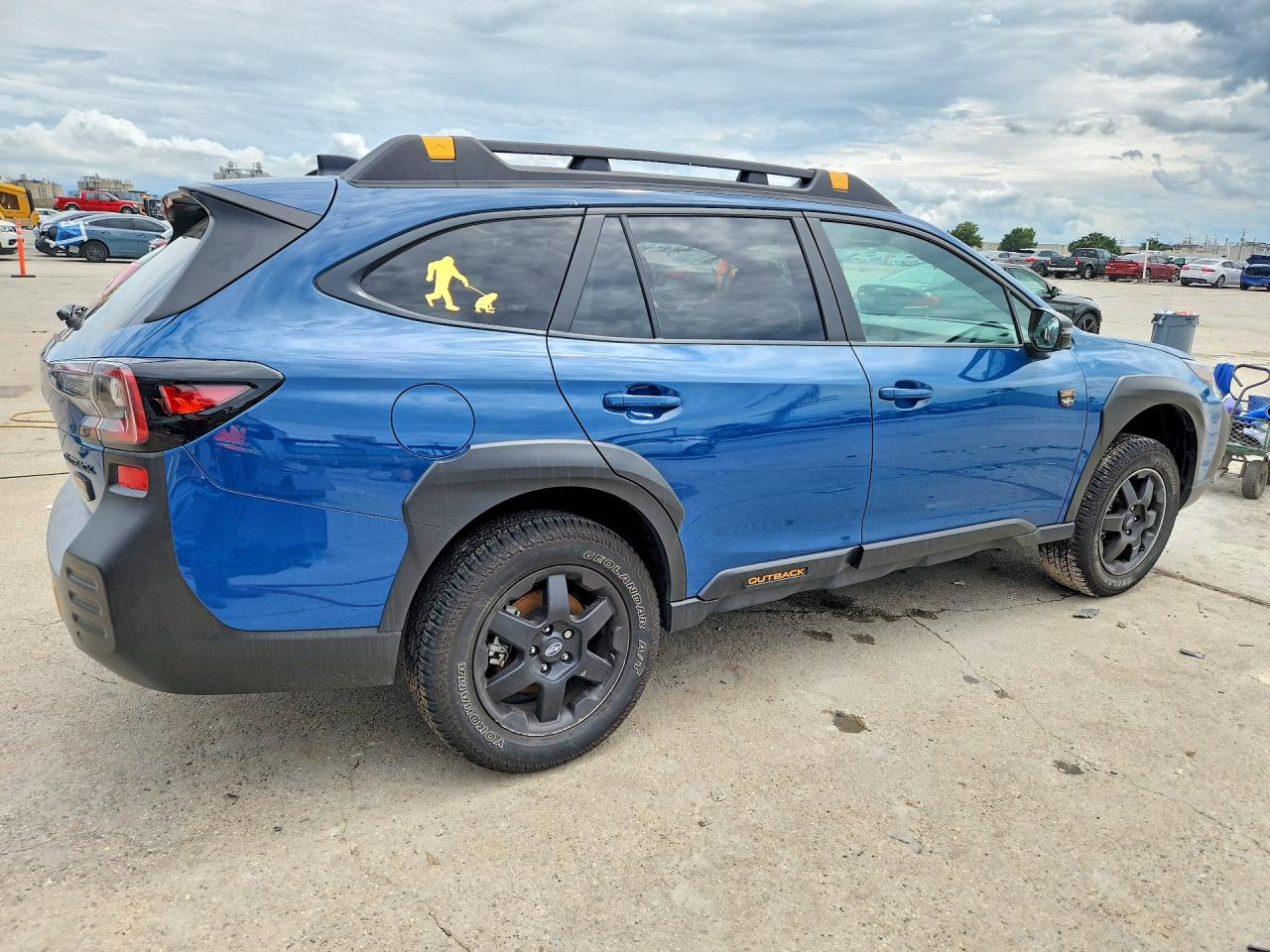 2025 Subaru Outback Wilderness Blue vin: 4S4BTGUD6S3136460