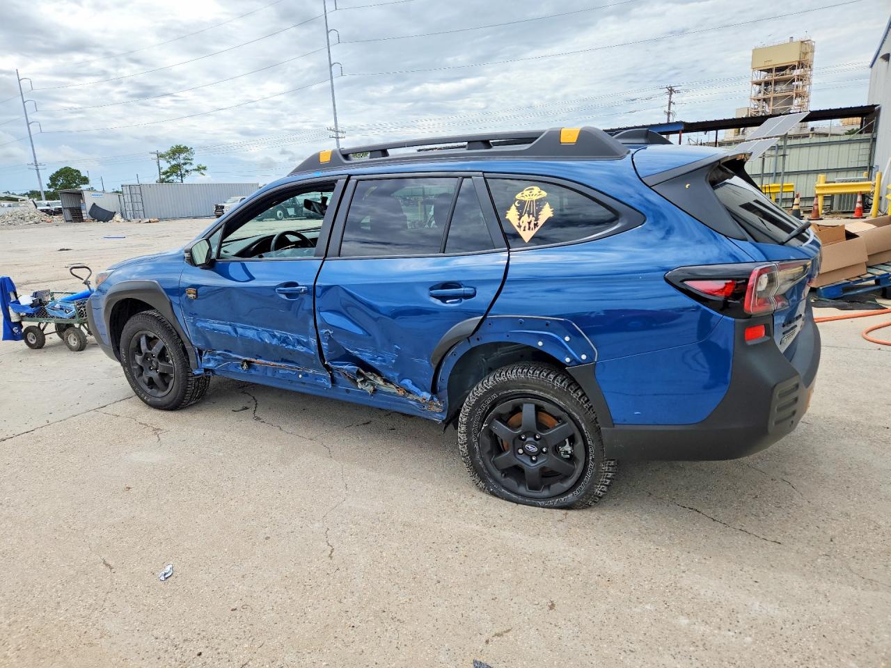 2025 Subaru Outback Wilderness Blue vin: 4S4BTGUD6S3136460