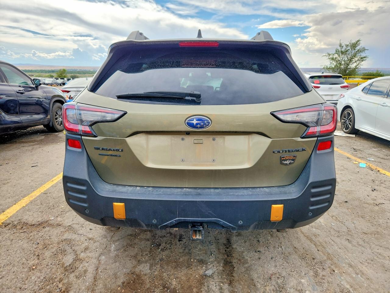 2023 Subaru Outback Wilderness Зеленый vin: 4S4BTGUD8P3183626