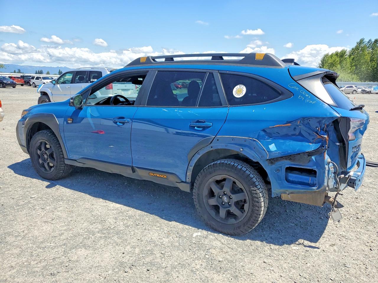 2023 Subaru Outback Wilderness Blue vin: 4S4BTGUD8P3198787