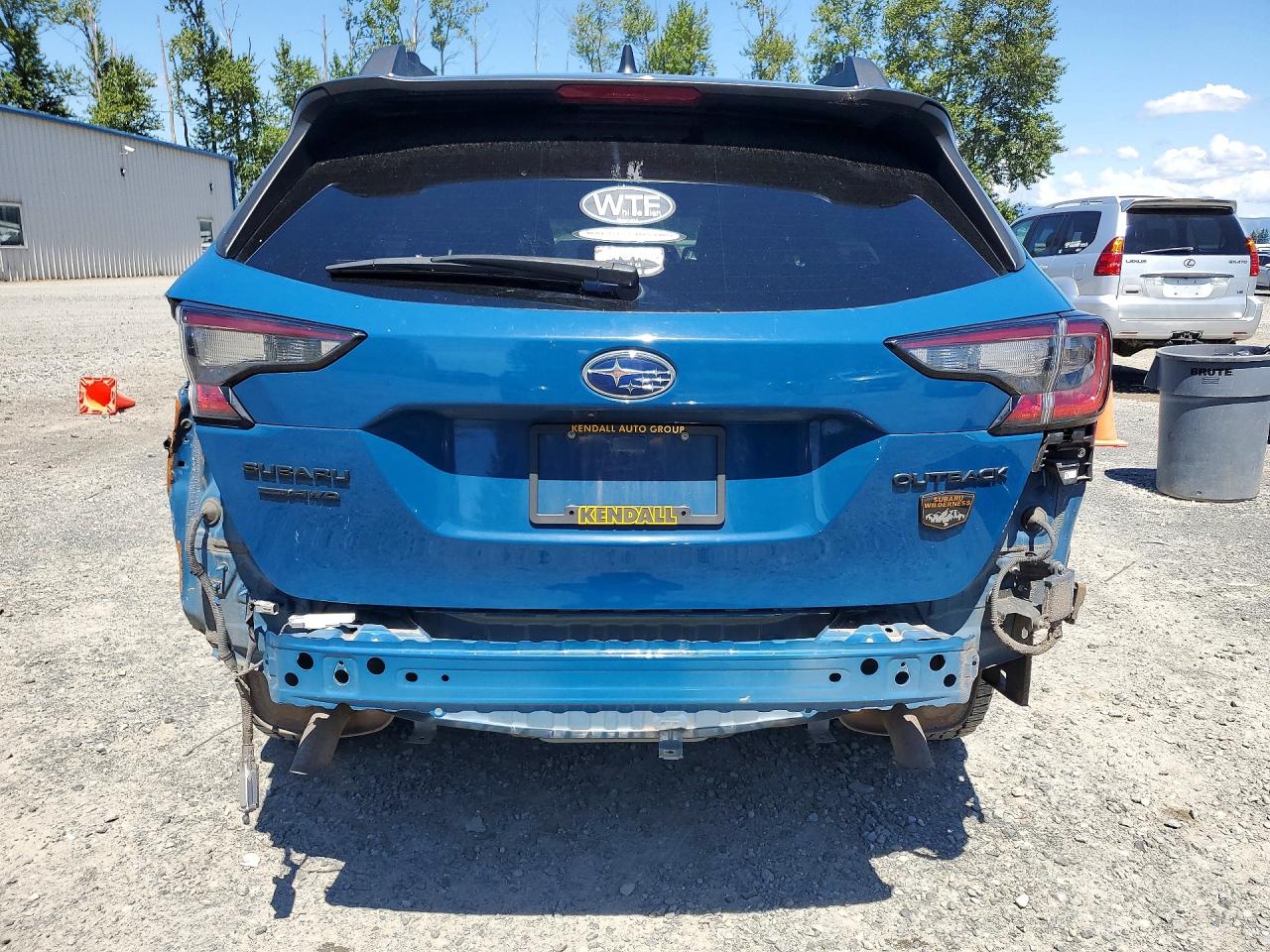 2023 Subaru Outback Wilderness Blue vin: 4S4BTGUD8P3198787