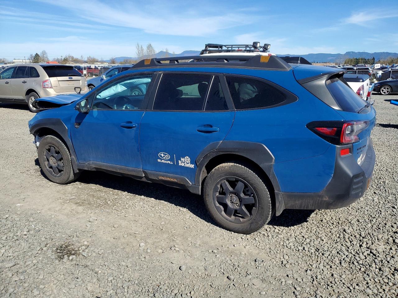 2024 Subaru Outback Wilderness Blue vin: 4S4BTGUDXR3147567
