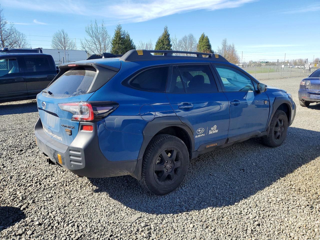 2024 Subaru Outback Wilderness Blue vin: 4S4BTGUDXR3147567