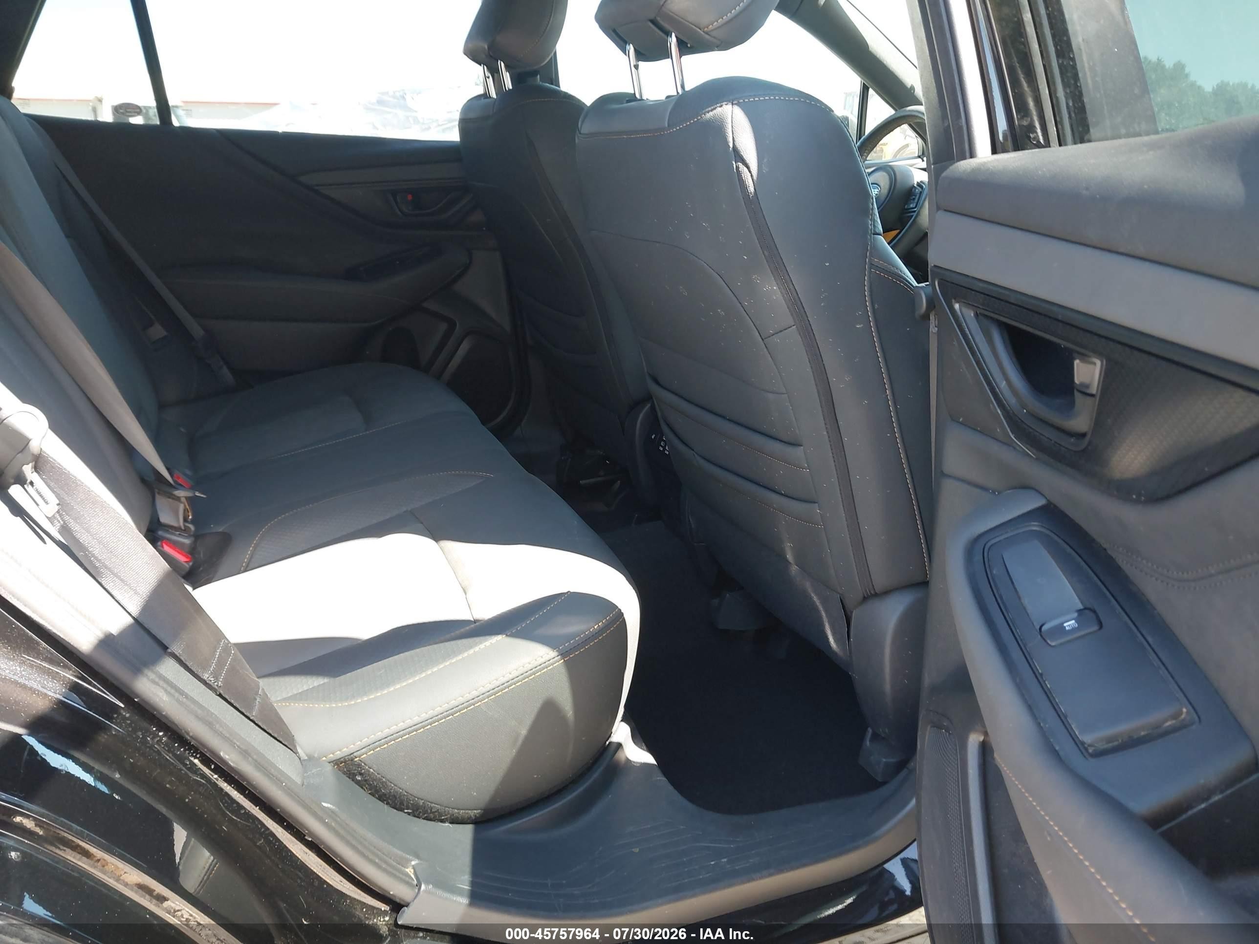 2025 Subaru Outback Wilderness Черный vin: 4S4BTGUDXS3304522