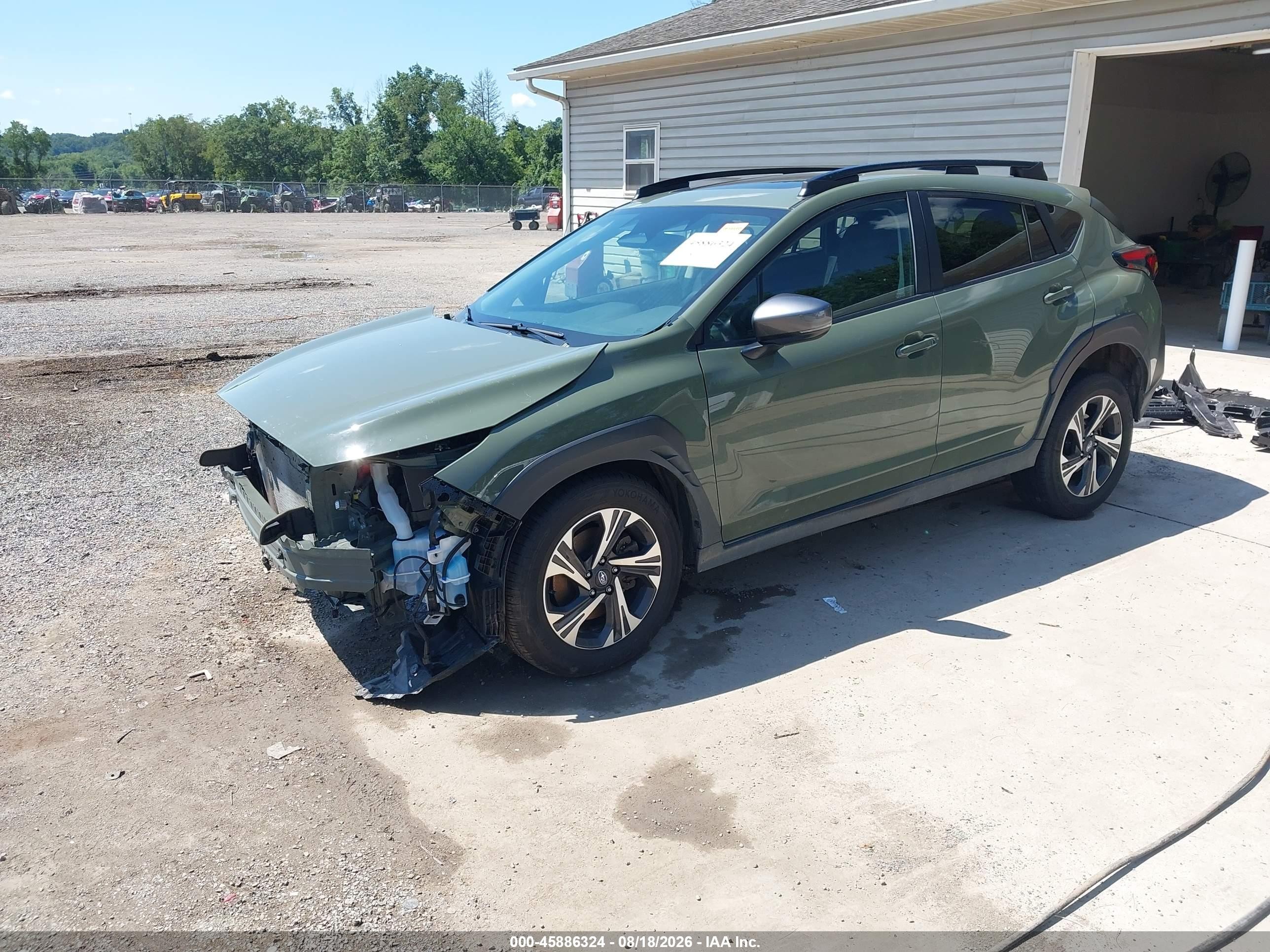 2026 Subaru Crosstrek Premium Green vin: 4S4GUHD68T3701206