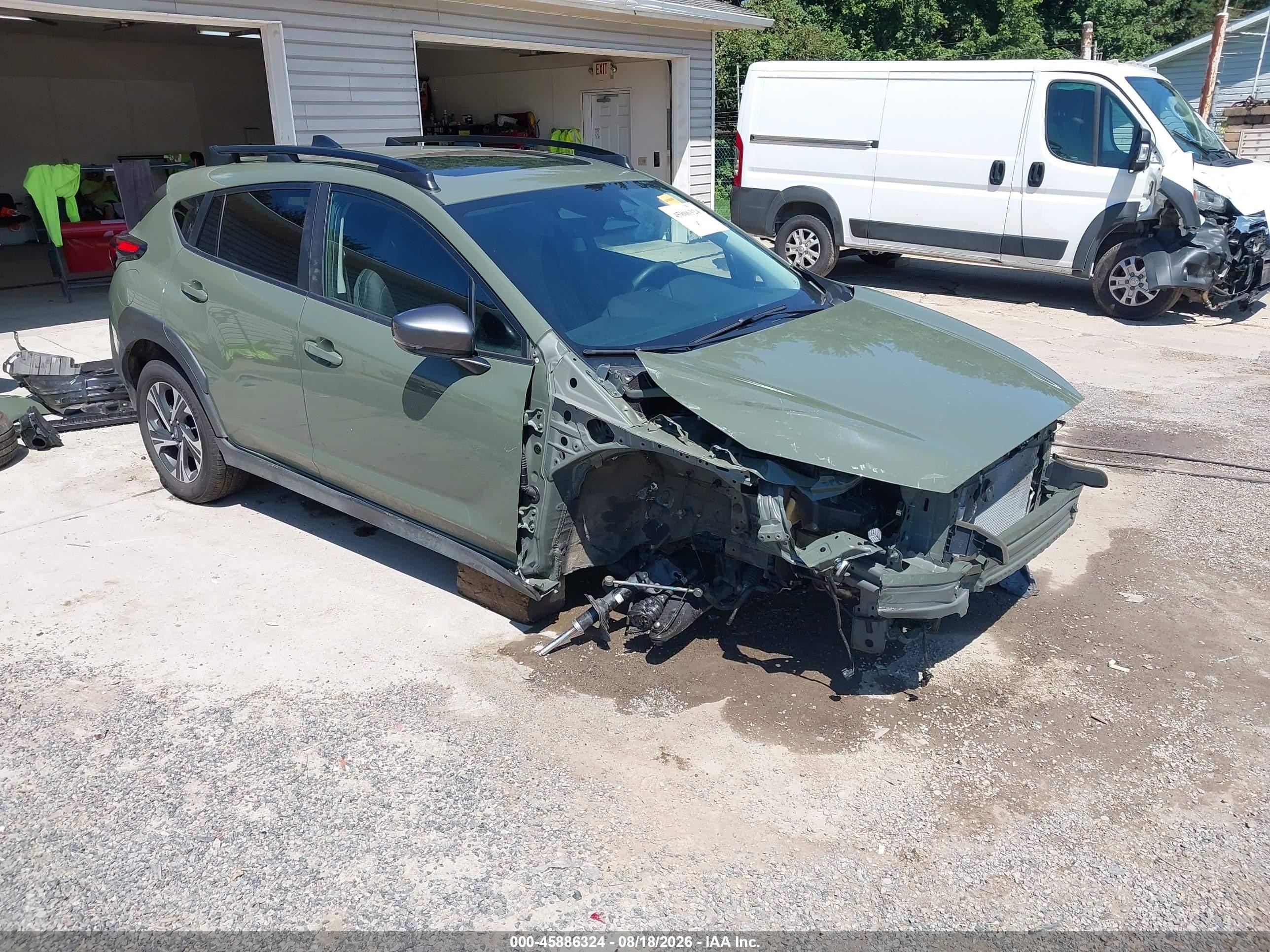 2026 Subaru Crosstrek Premium Green vin: 4S4GUHD68T3701206