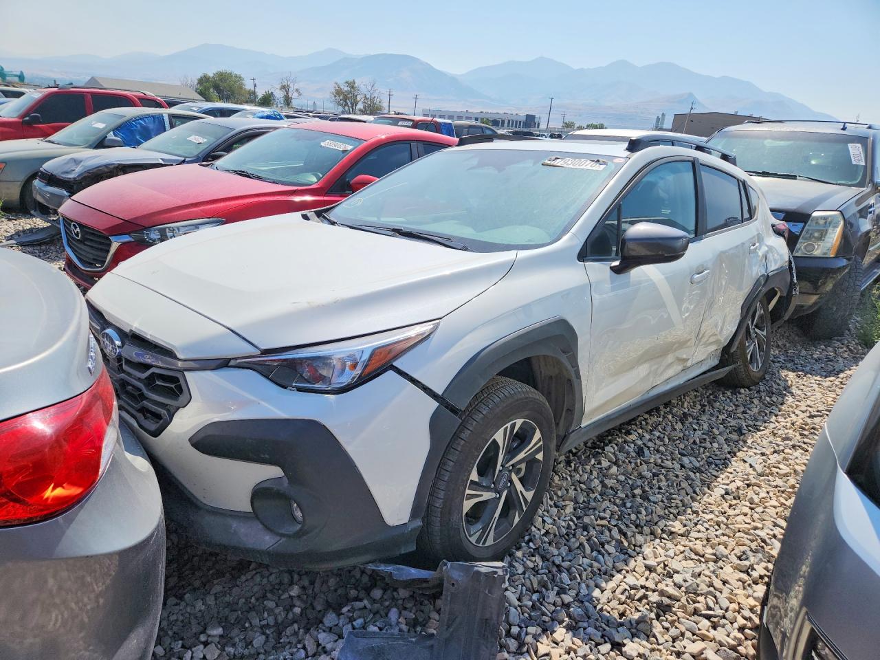 2026 Subaru Crosstrek Premium White vin: 4S4GUHD68T3704302