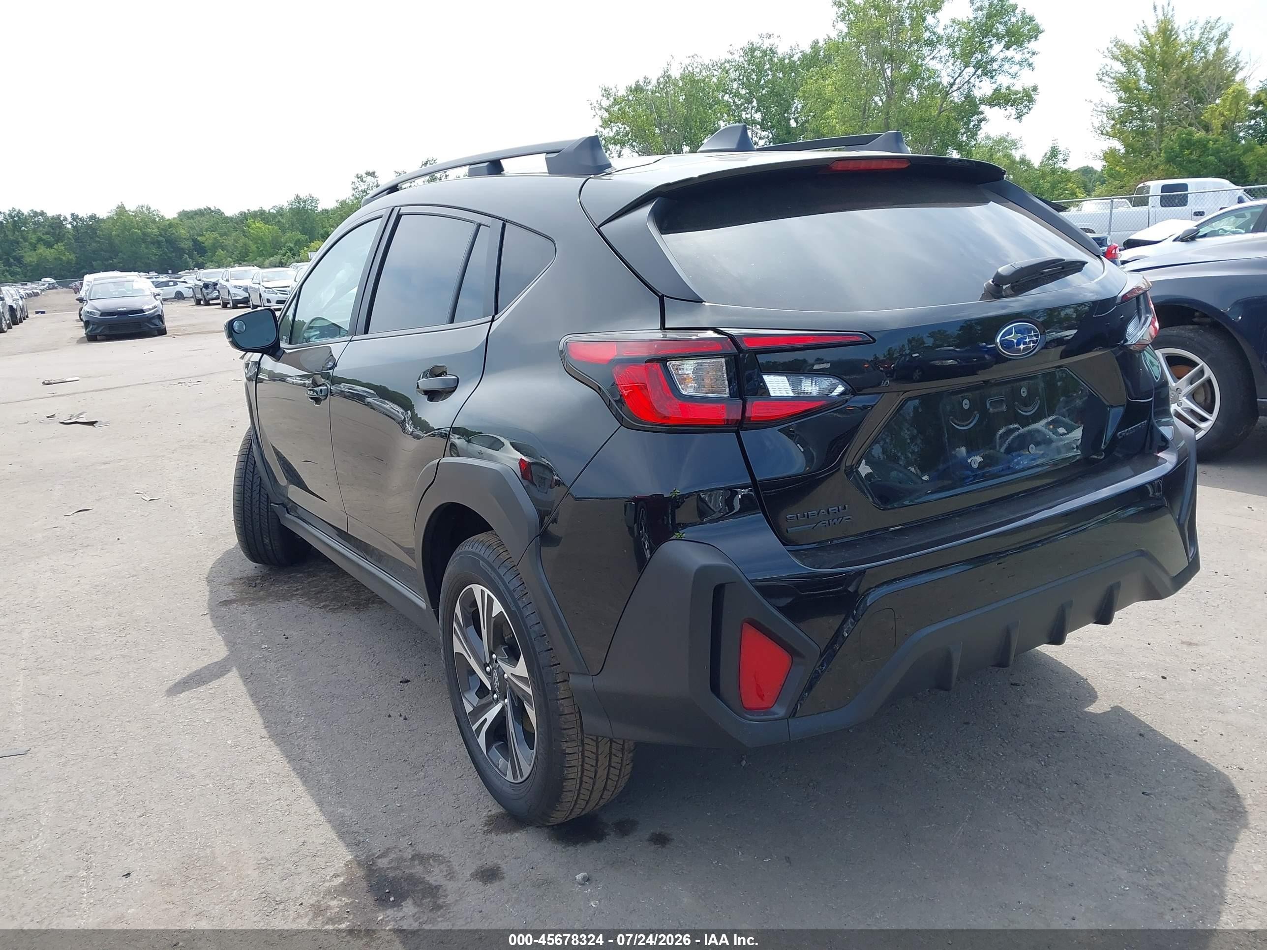 2026 Subaru Crosstrek Premium Black vin: 4S4GUHD6XT3743781