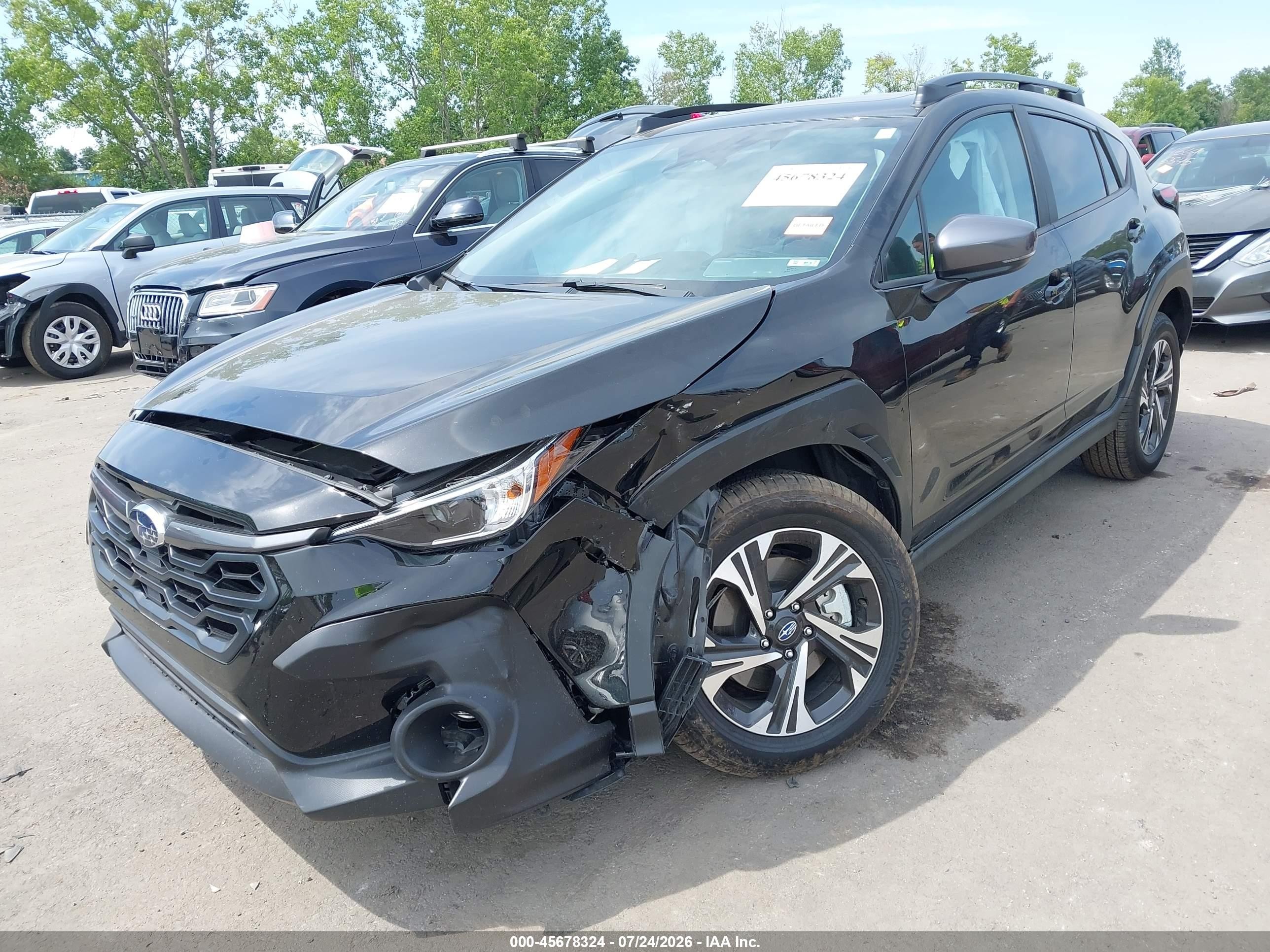 2026 Subaru Crosstrek Premium Black vin: 4S4GUHD6XT3743781