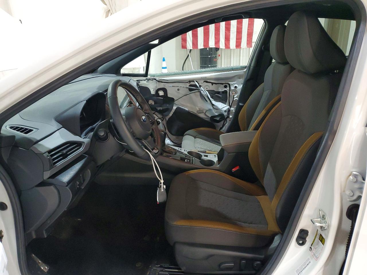 2025 Subaru Crosstrek Sport White vin: 4S4GUHF61S3757547