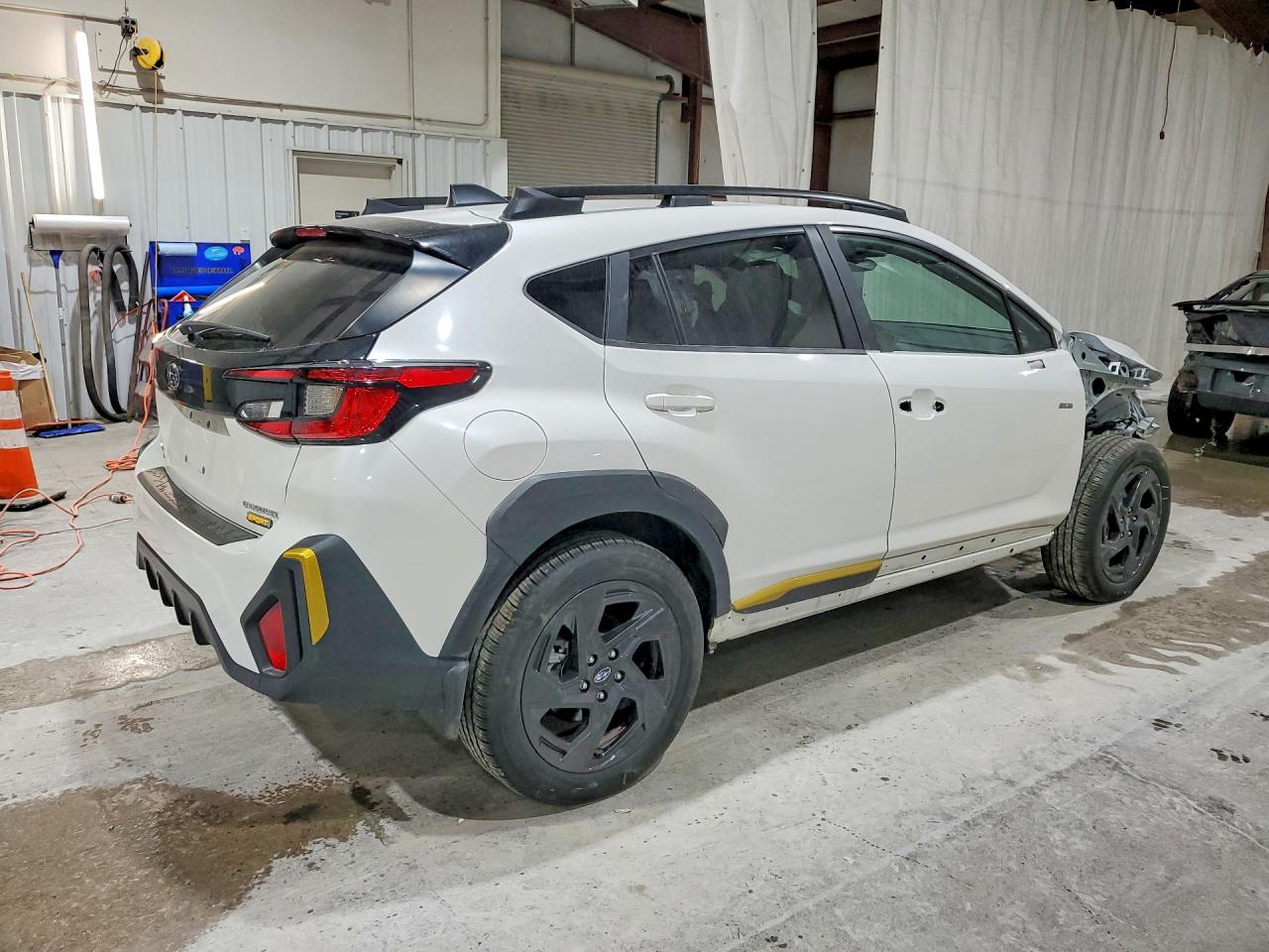2025 Subaru Crosstrek Sport White vin: 4S4GUHF61S3757547