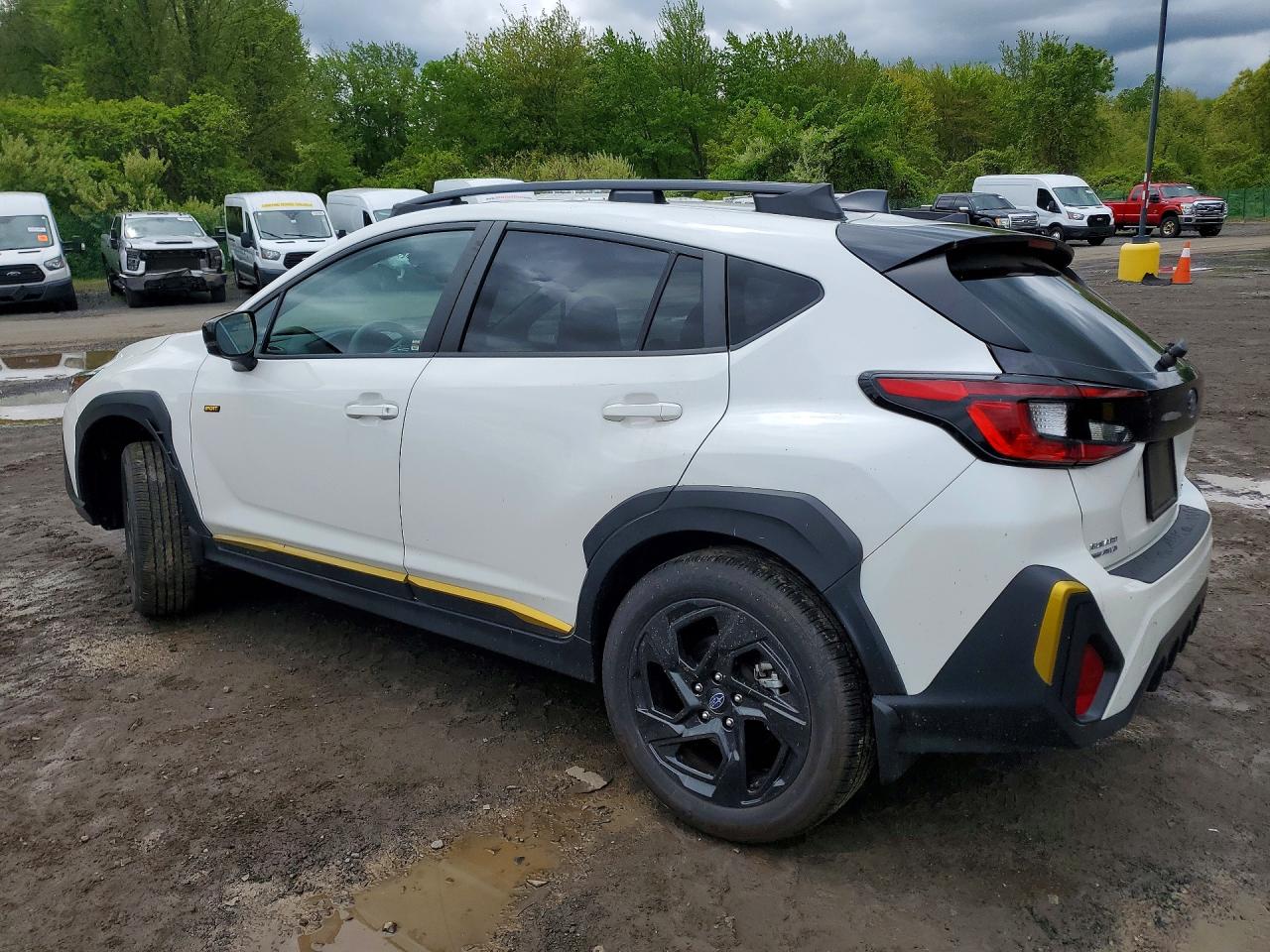 2024 Subaru Crosstrek Sport White vin: 4S4GUHF62R3788008