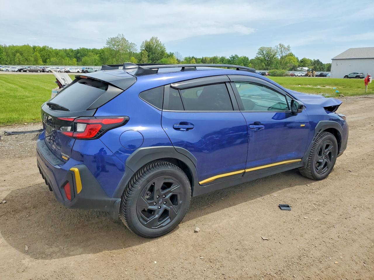 2024 Subaru Crosstrek Sport Синий vin: 4S4GUHF65R3708183