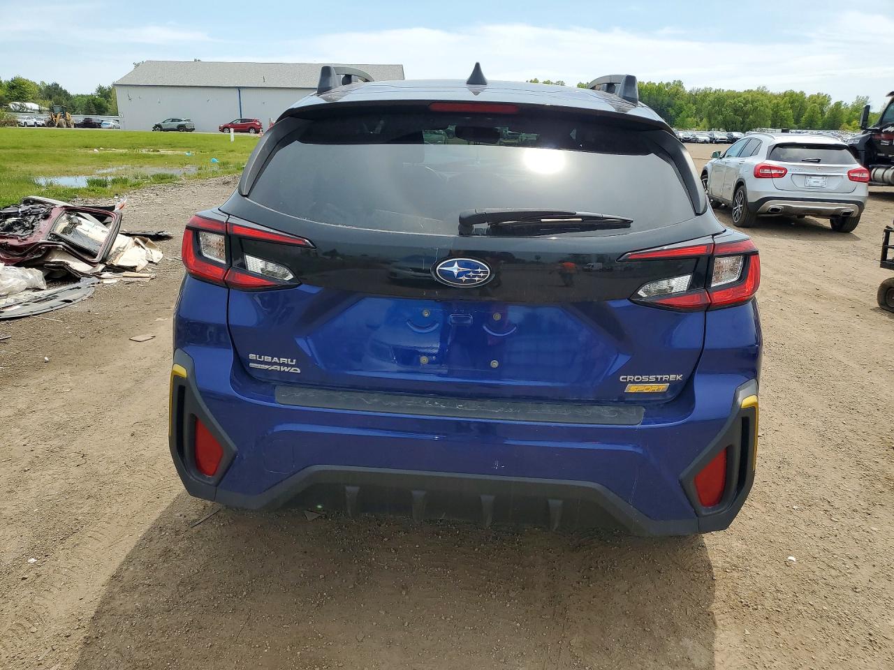 2024 Subaru Crosstrek Sport Синий vin: 4S4GUHF65R3708183