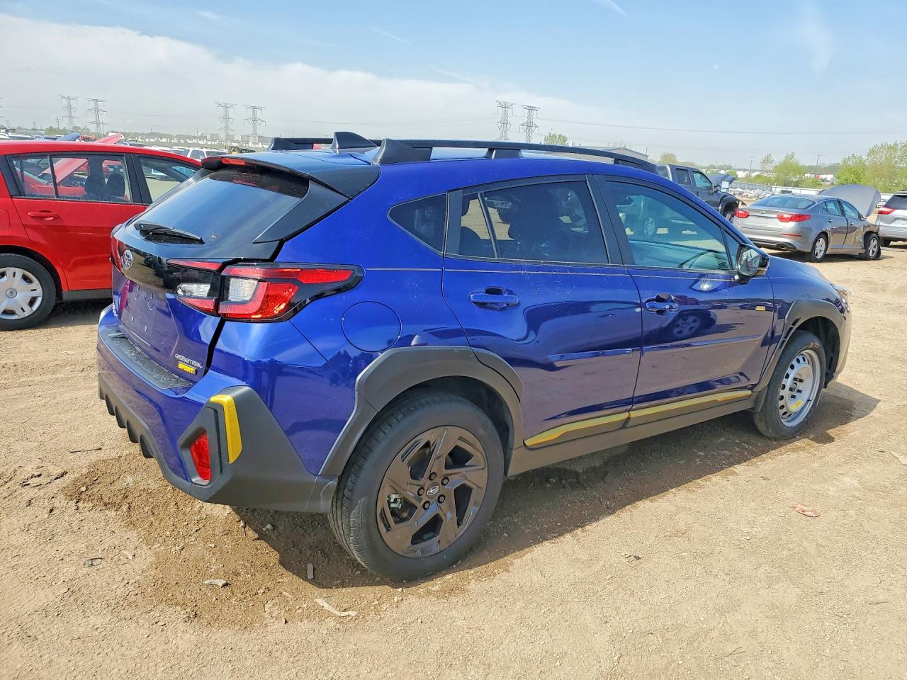 2024 Subaru Crosstrek Sport Blue vin: 4S4GUHF65R3838531
