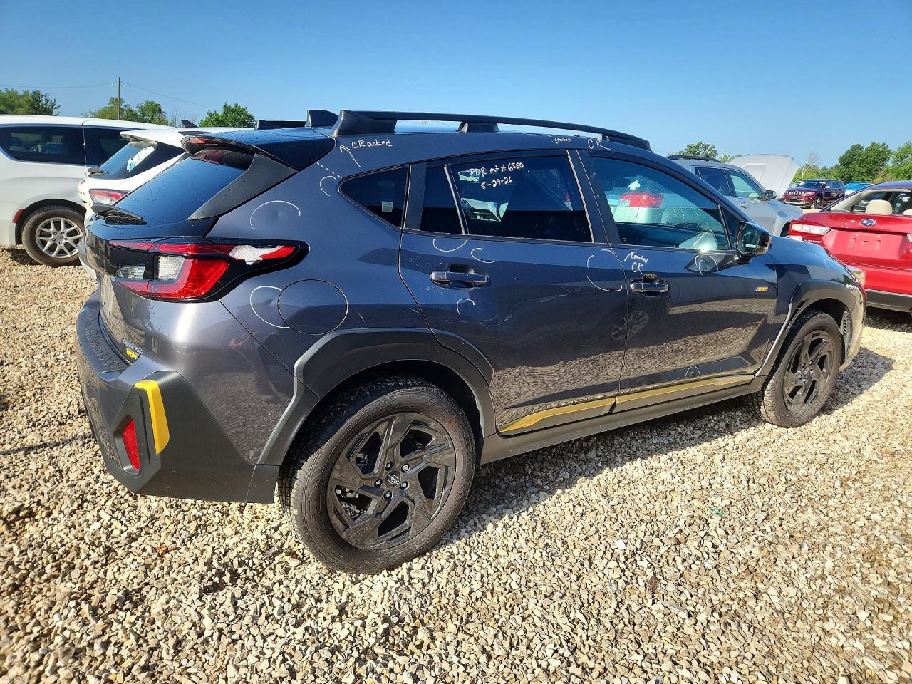 2024 Subaru Crosstrek Sport Gray vin: 4S4GUHF66R3736011
